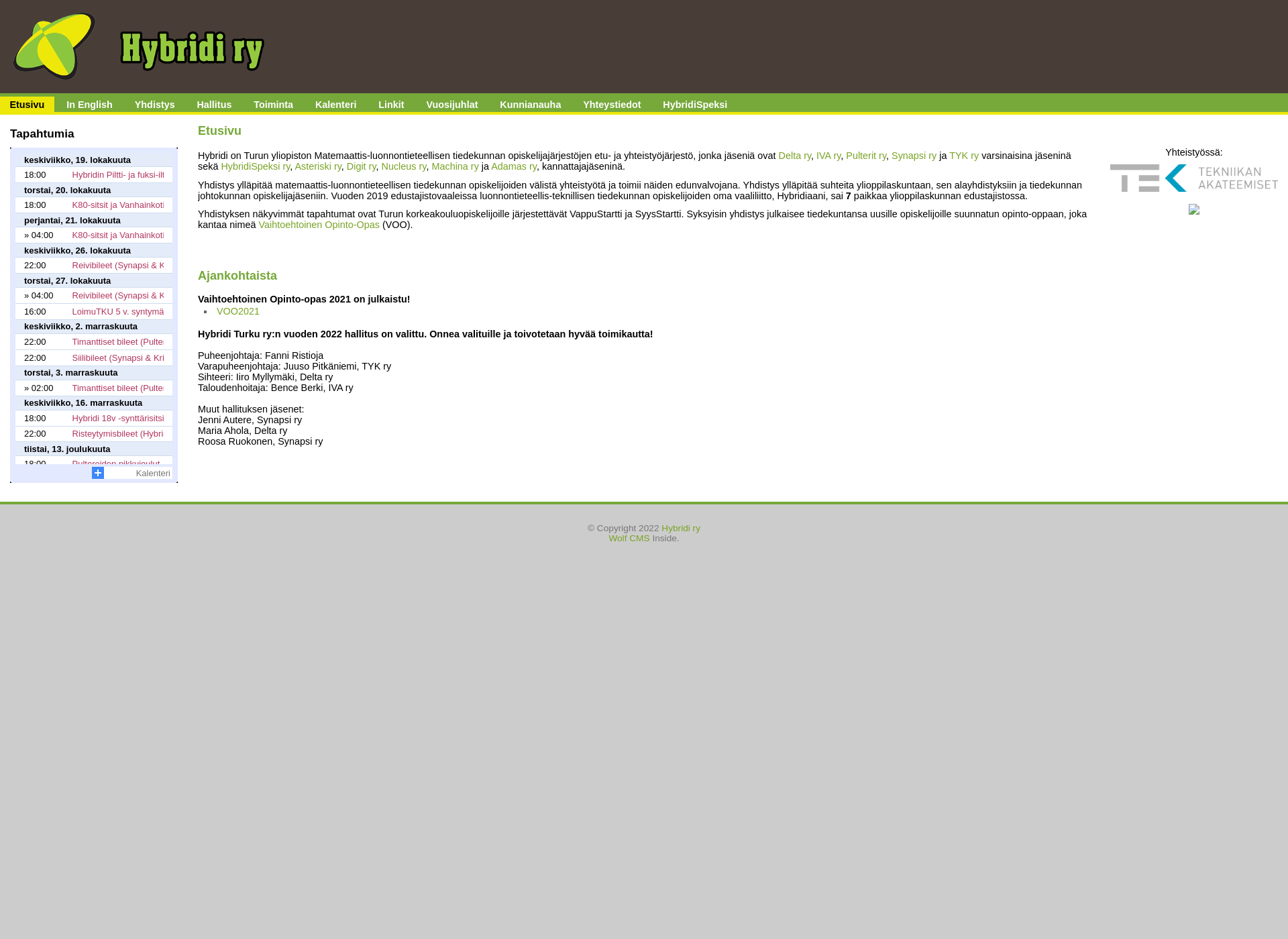 Screenshot for hybridi.fi