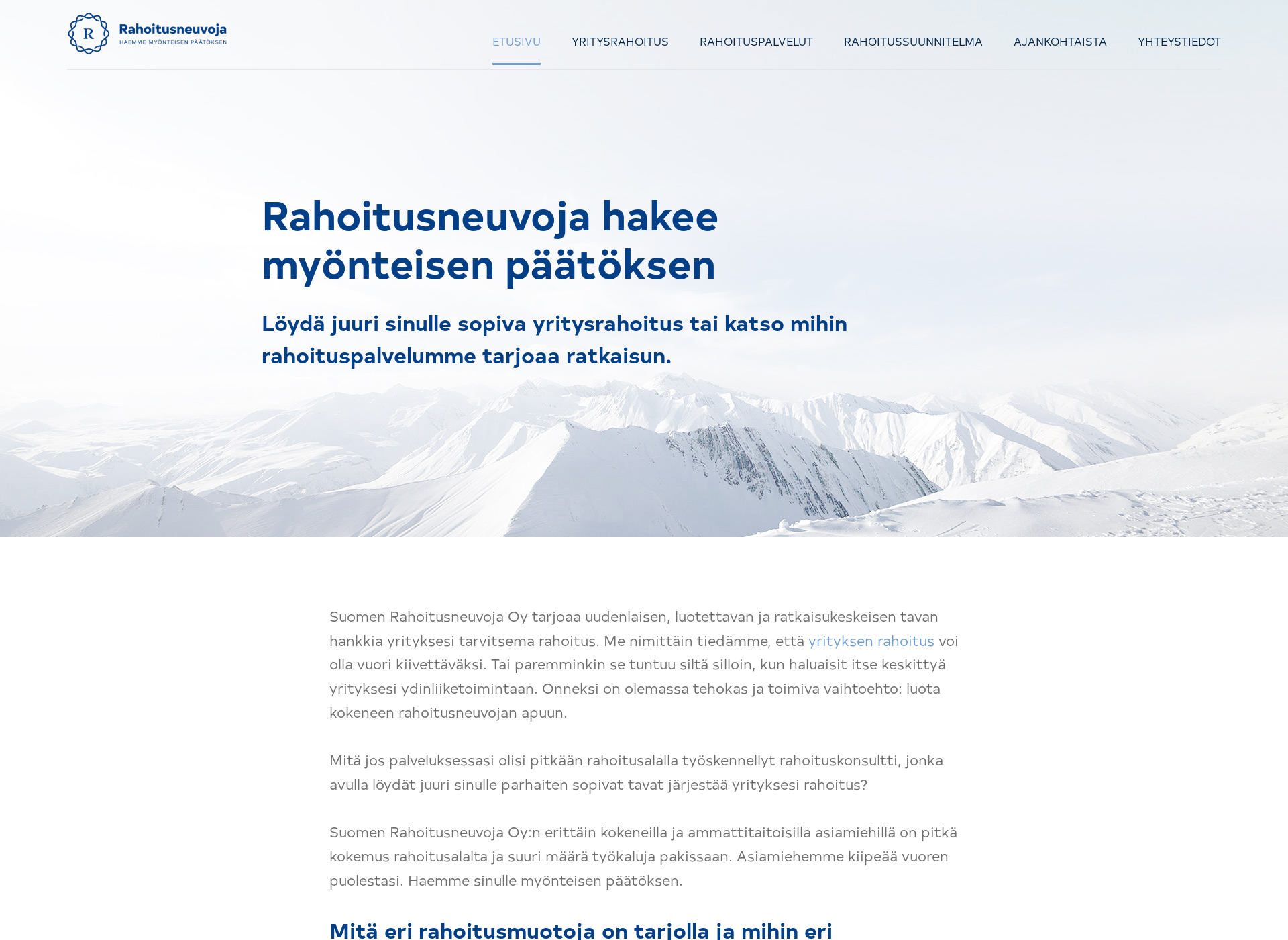 Skärmdump för hybridilaina.fi