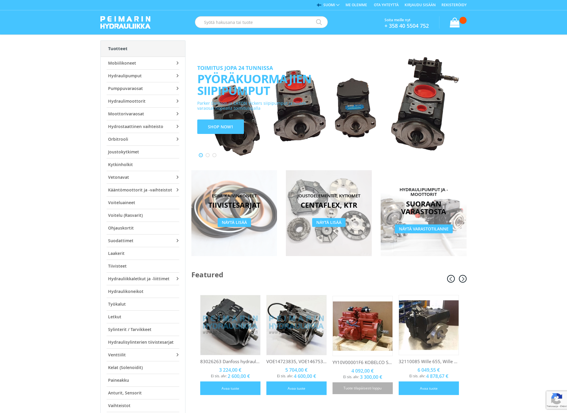 Screenshot for hydraulics.fi