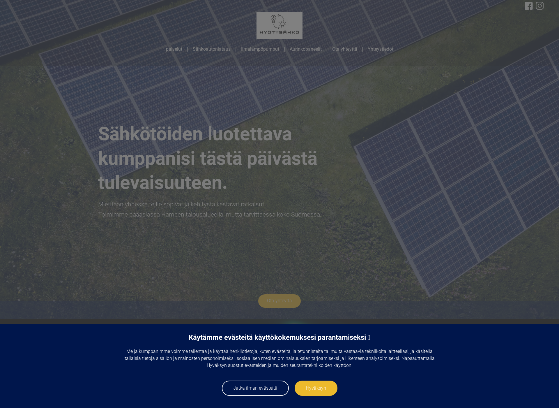 Screenshot for hyotysahko.fi