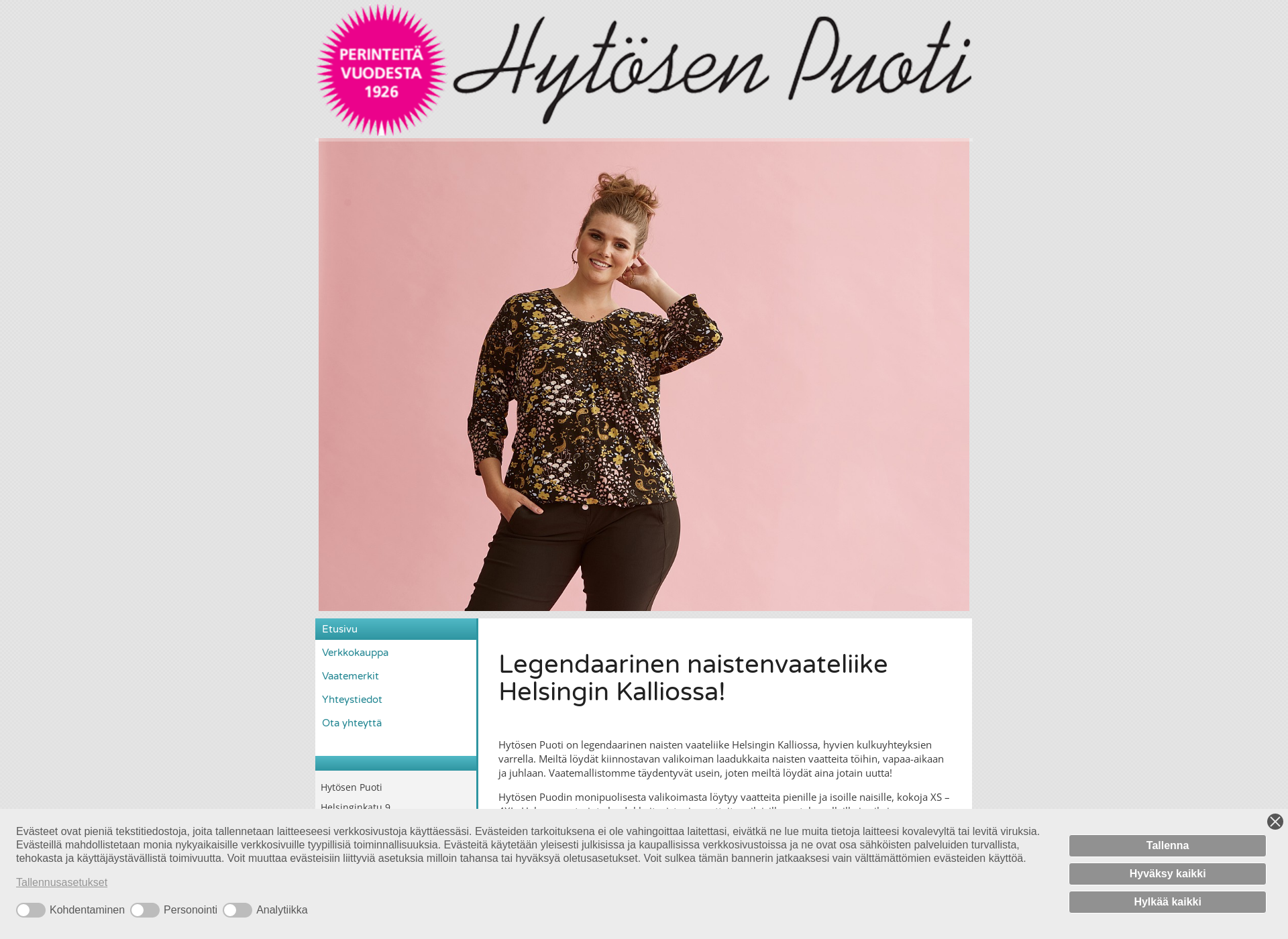Screenshot for hytosenpuoti.fi