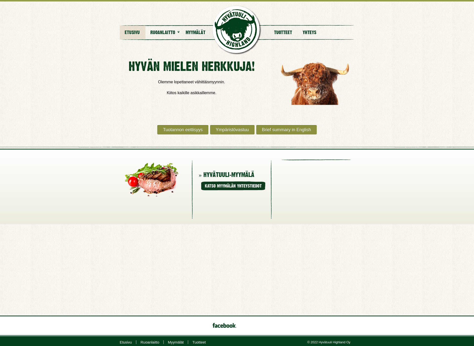 Screenshot for hyvatuuli.fi