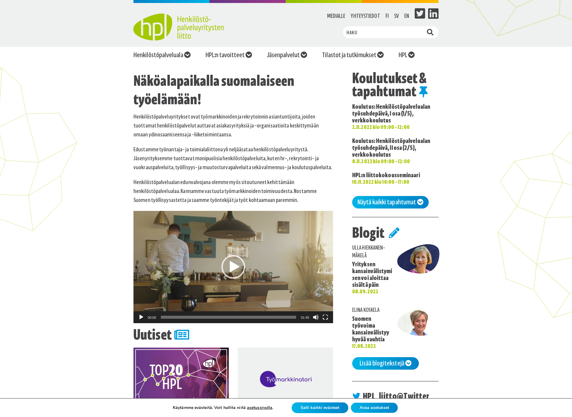 Näyttökuva hyvatyopaikka.fi