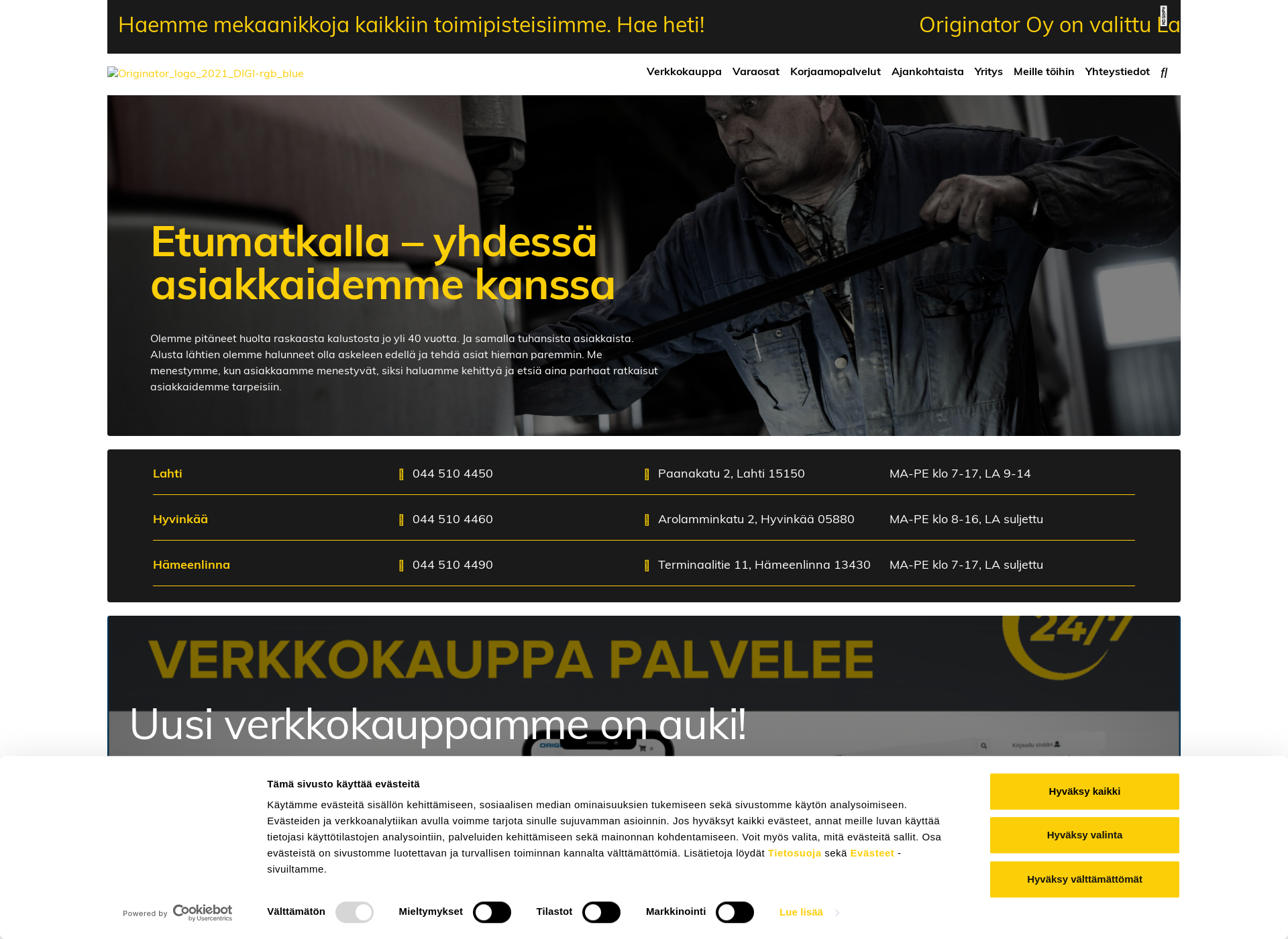 Screenshot for hyvinkään-hrp.fi