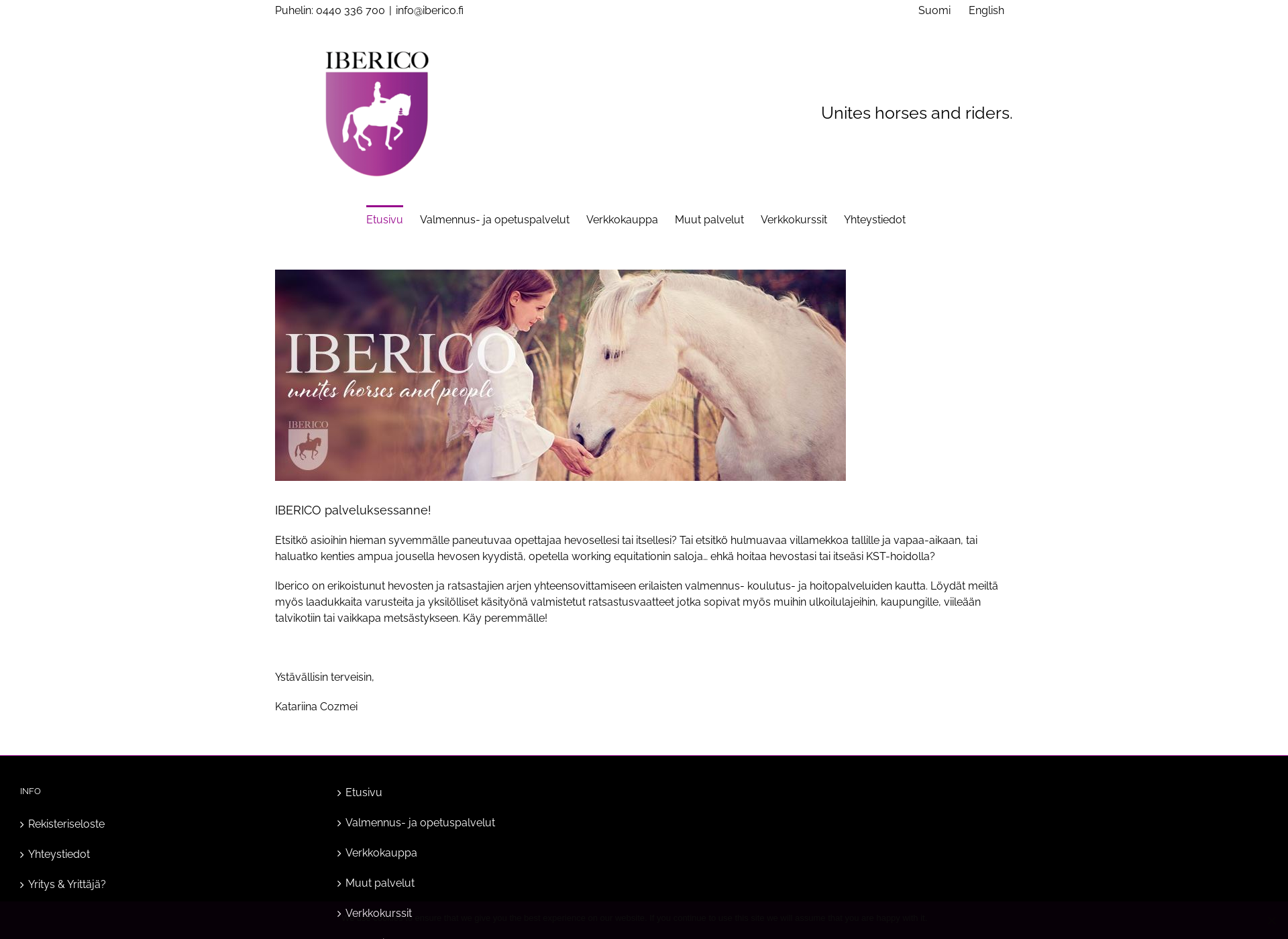 Screenshot for iberico.fi