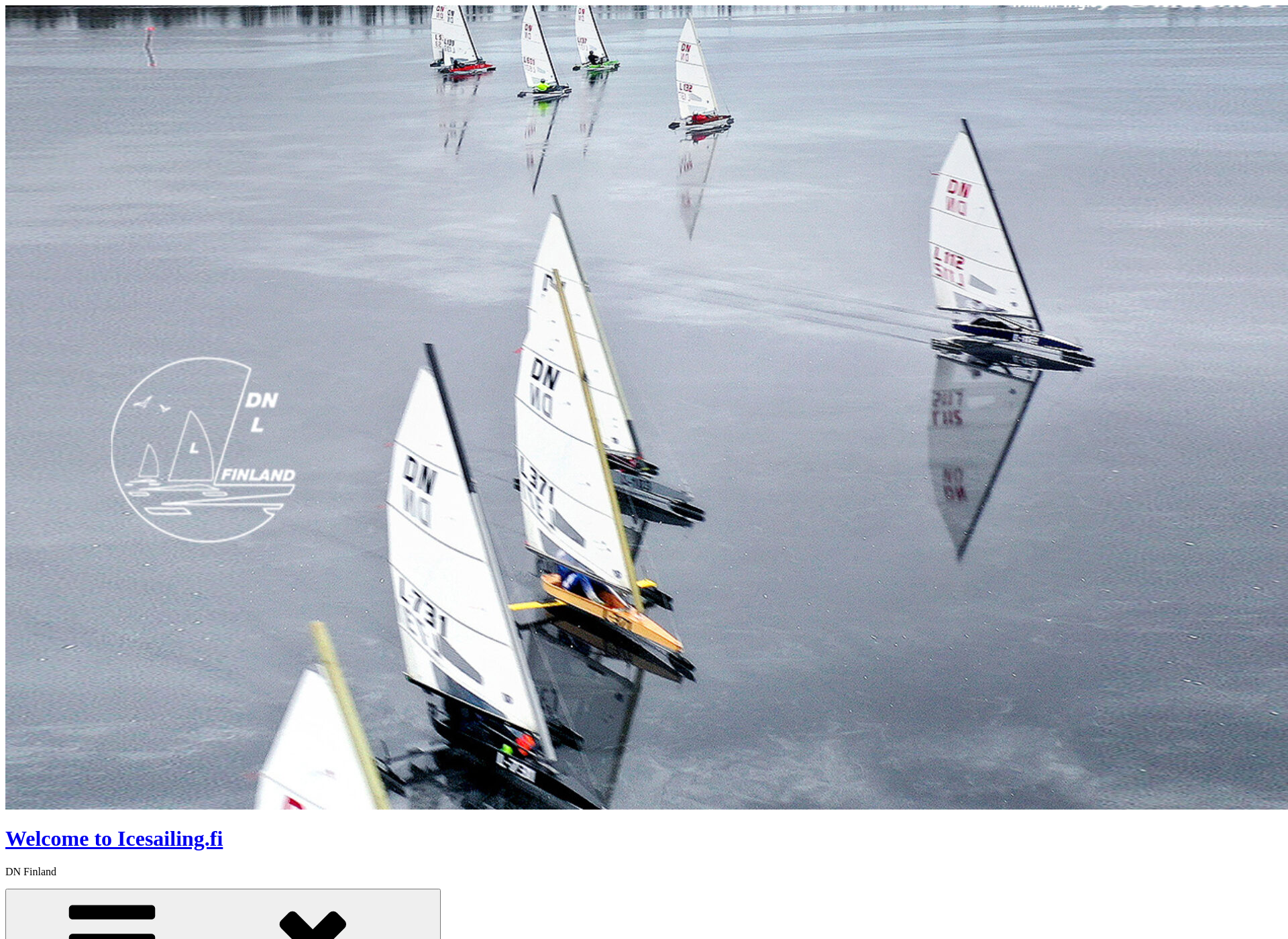 Skärmdump för icesailing.fi