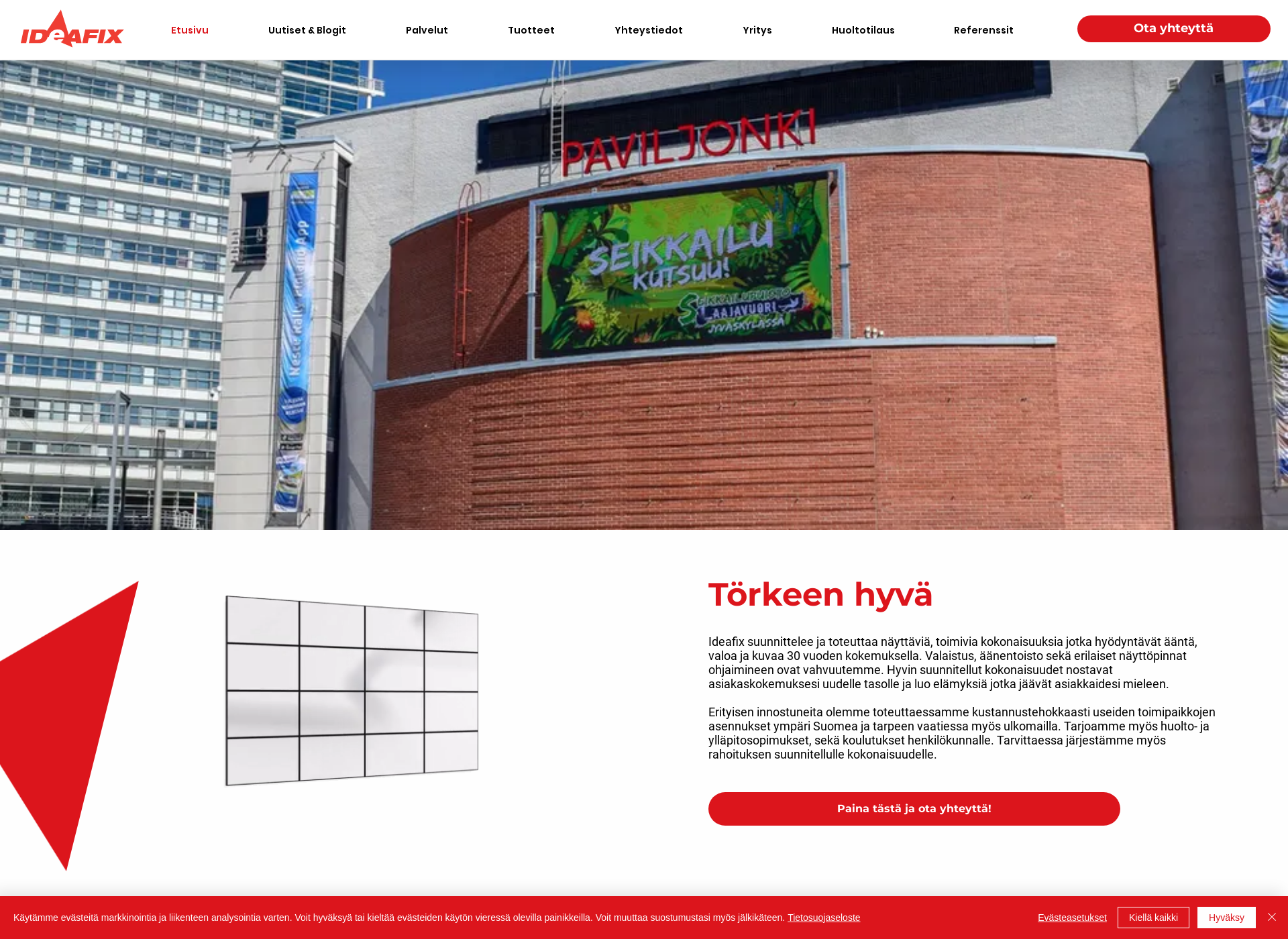Screenshot for ideafix.fi