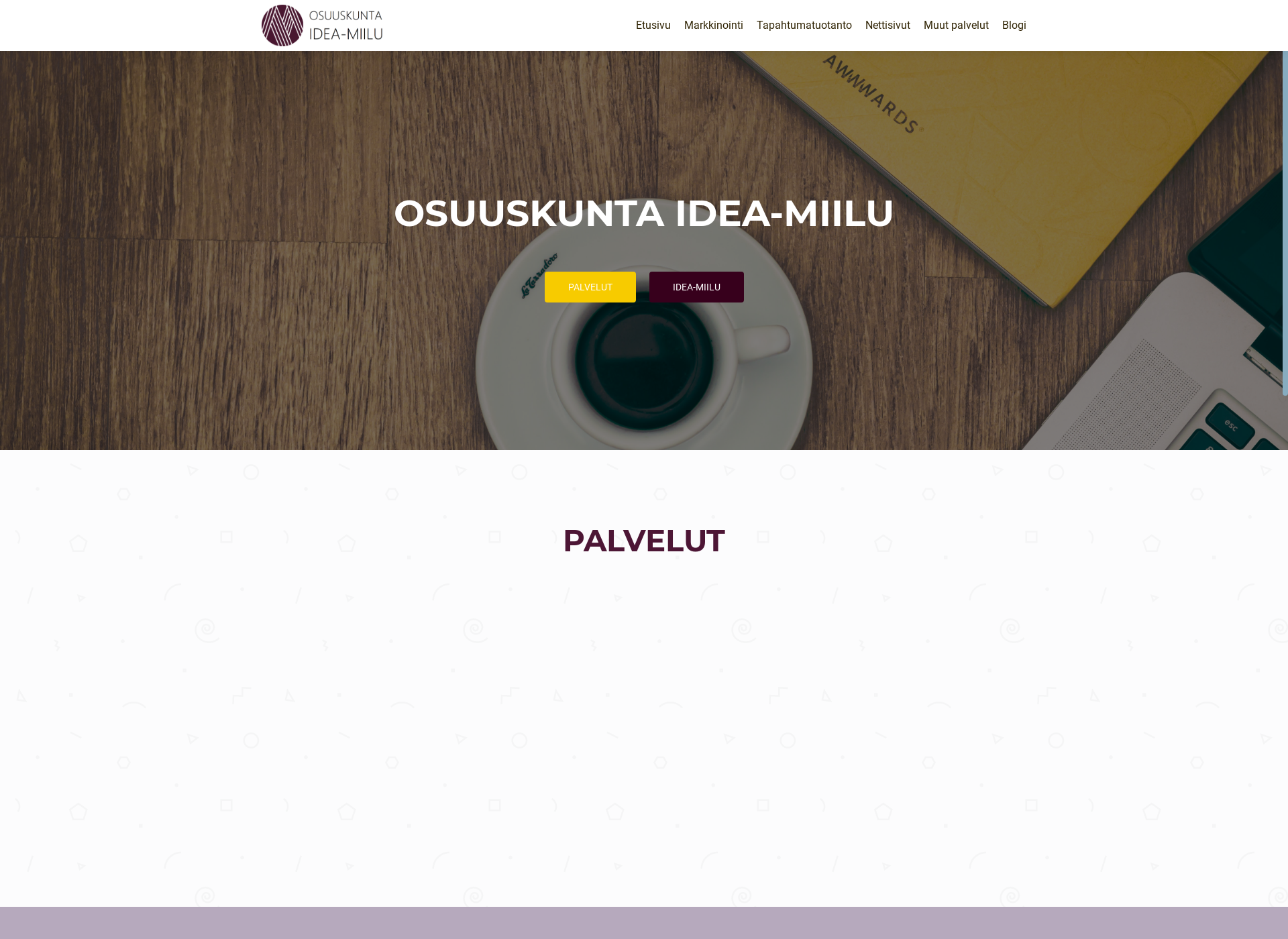 Screenshot for ideamiilu.fi