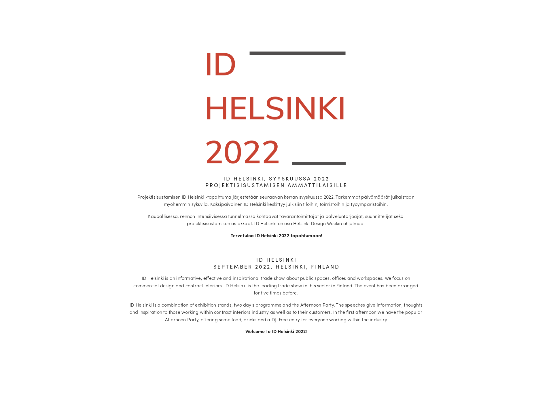 Skärmdump för idhelsinki.fi