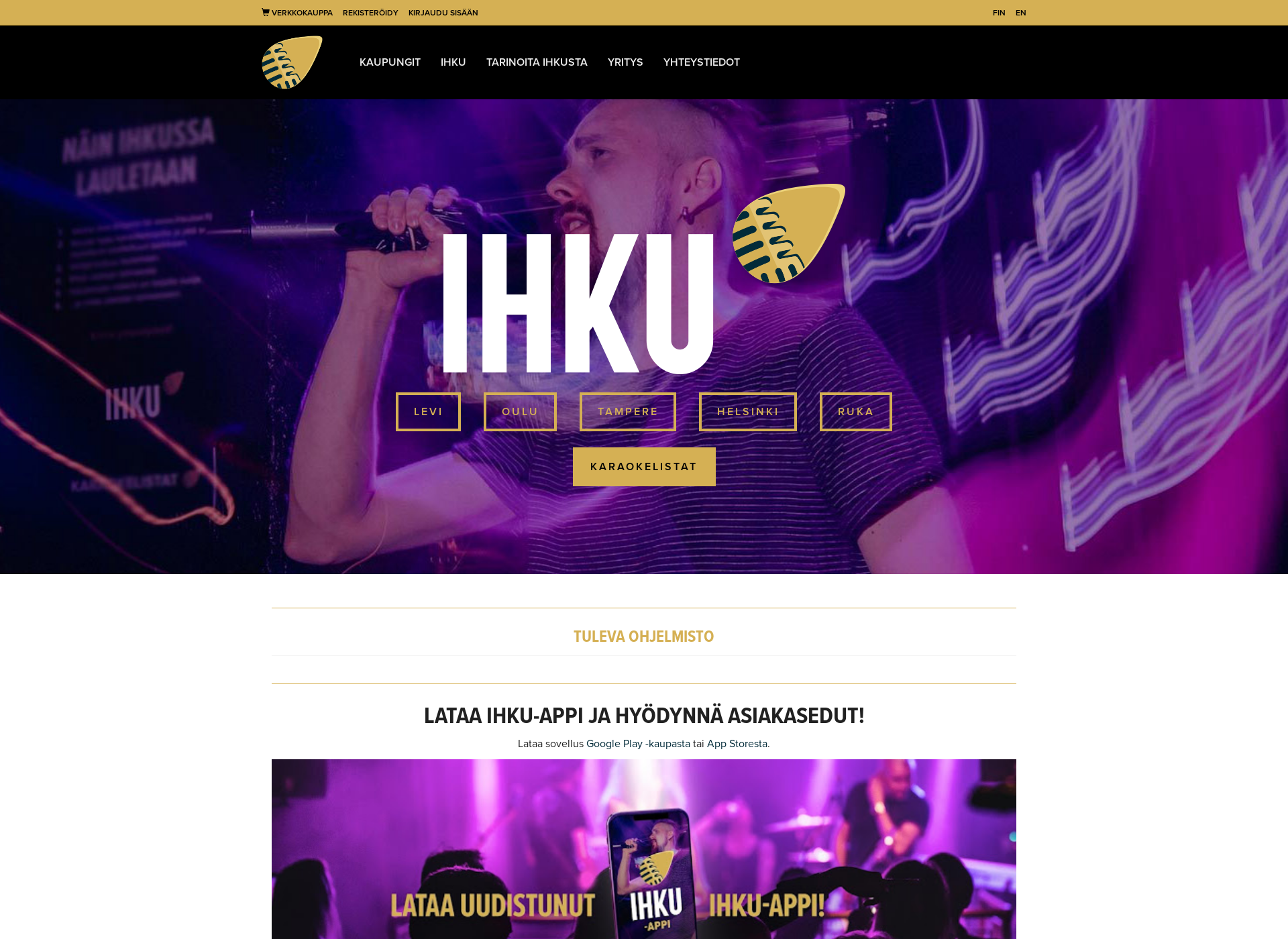 Screenshot for ihkubar.fi