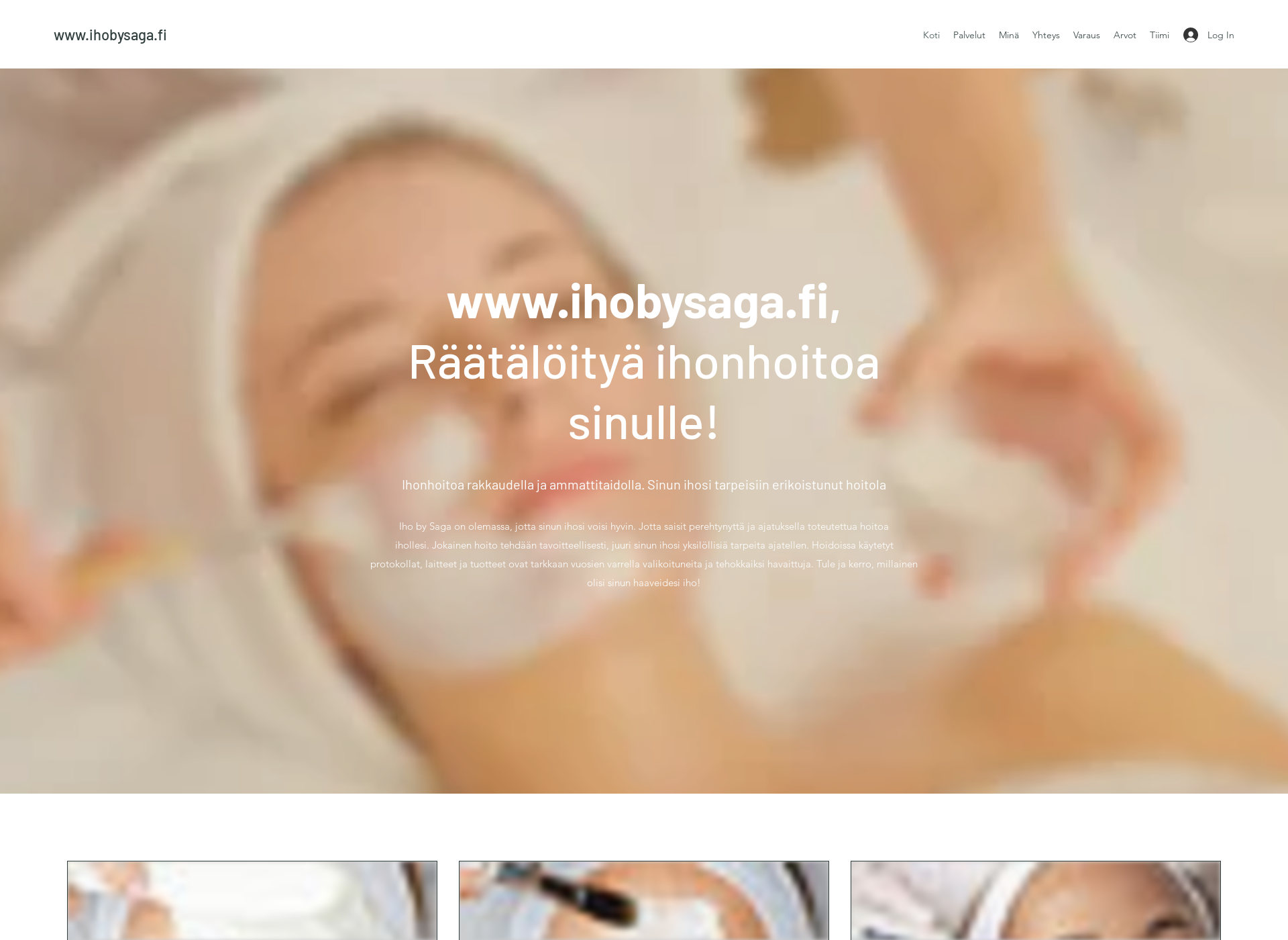 Screenshot for ihobysaga.fi