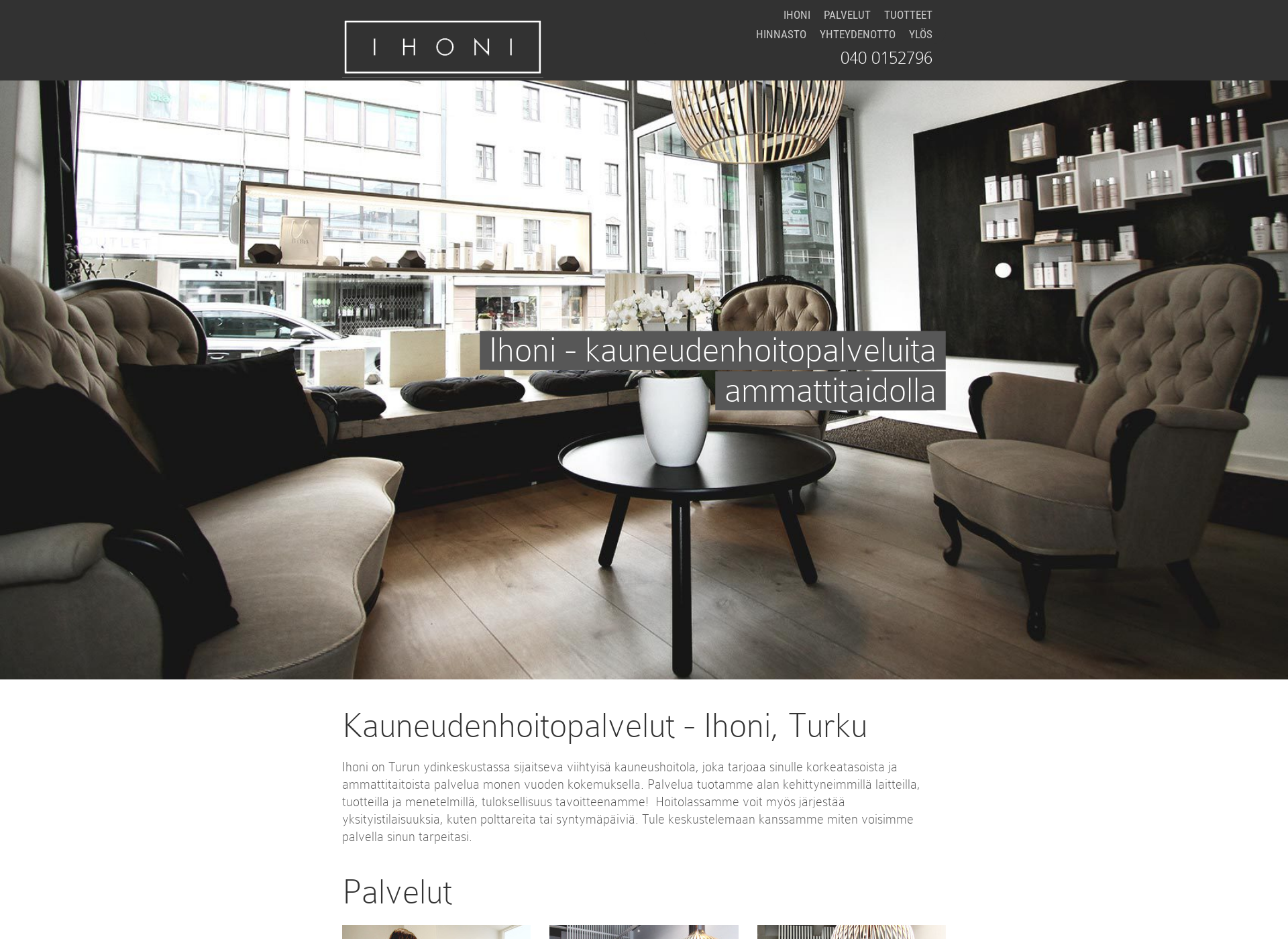Screenshot for ihoni.fi
