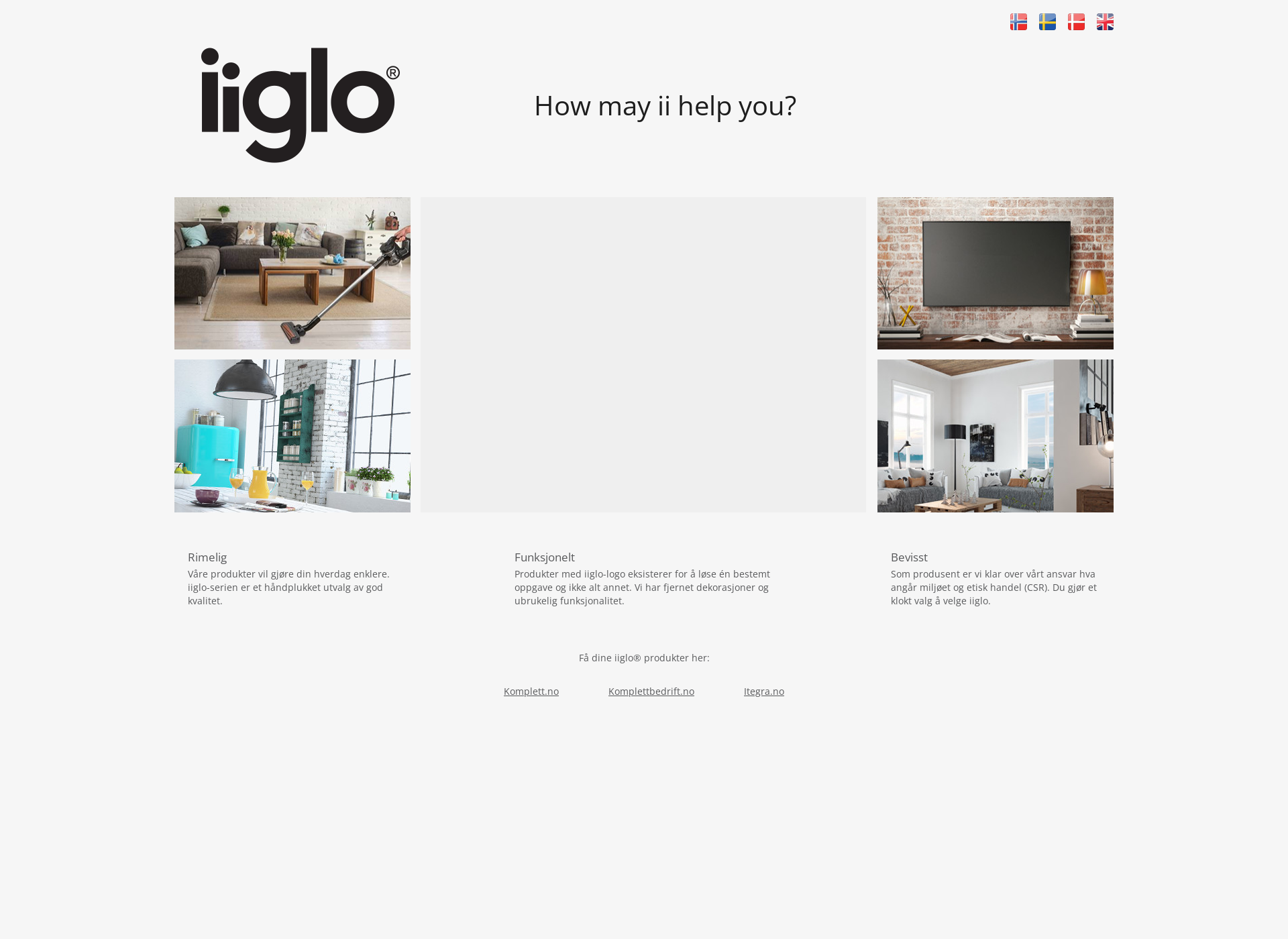 Skärmdump för iiglo.fi