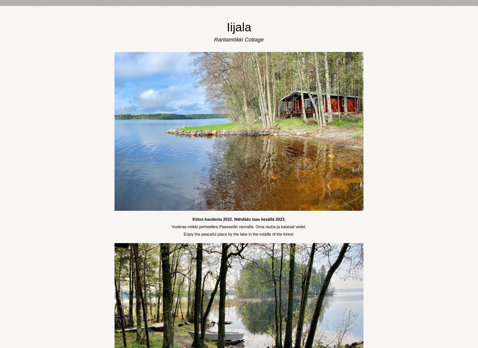 Screenshot for iijala.fi