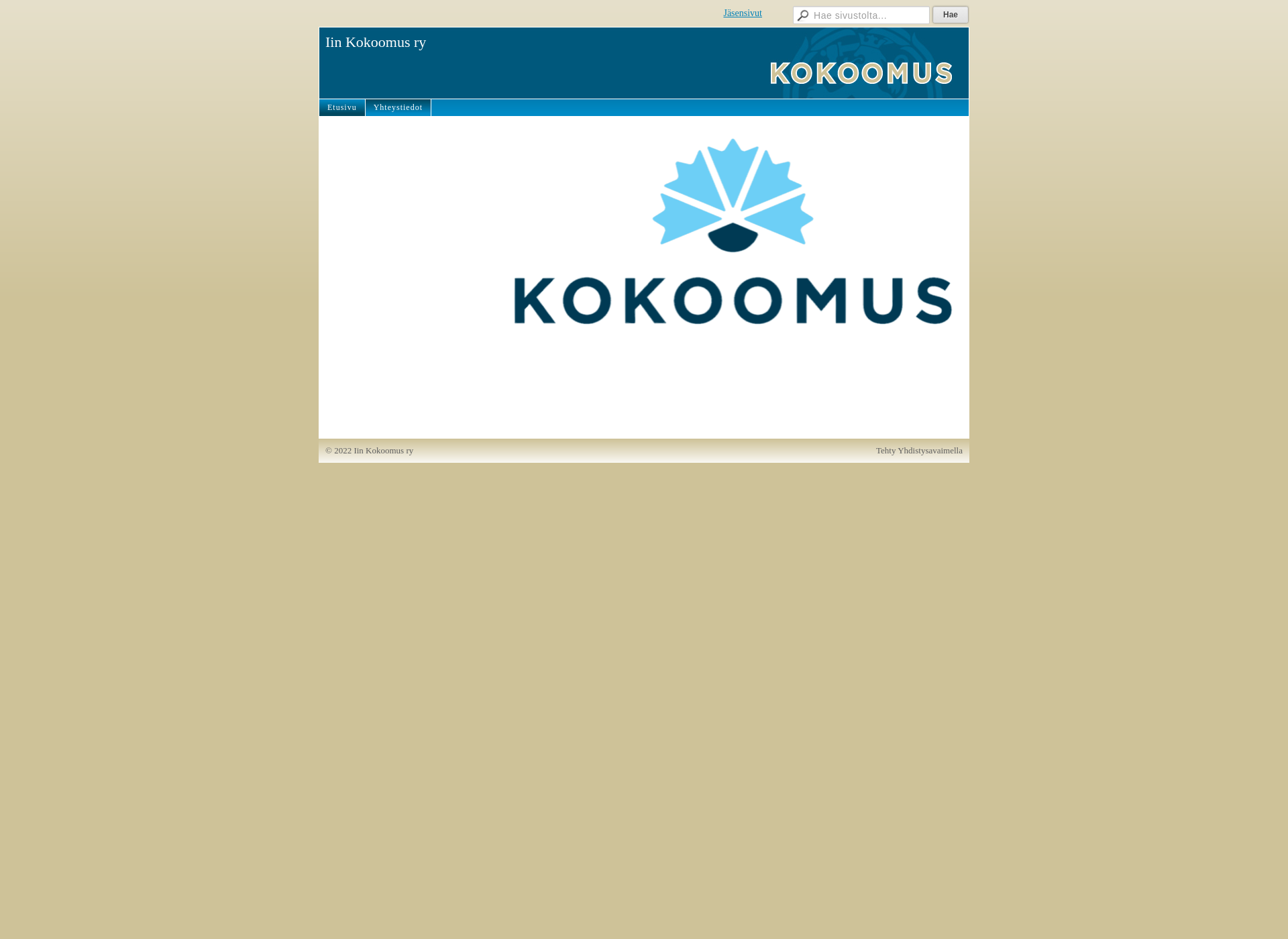 Screenshot for iinkokoomus.fi