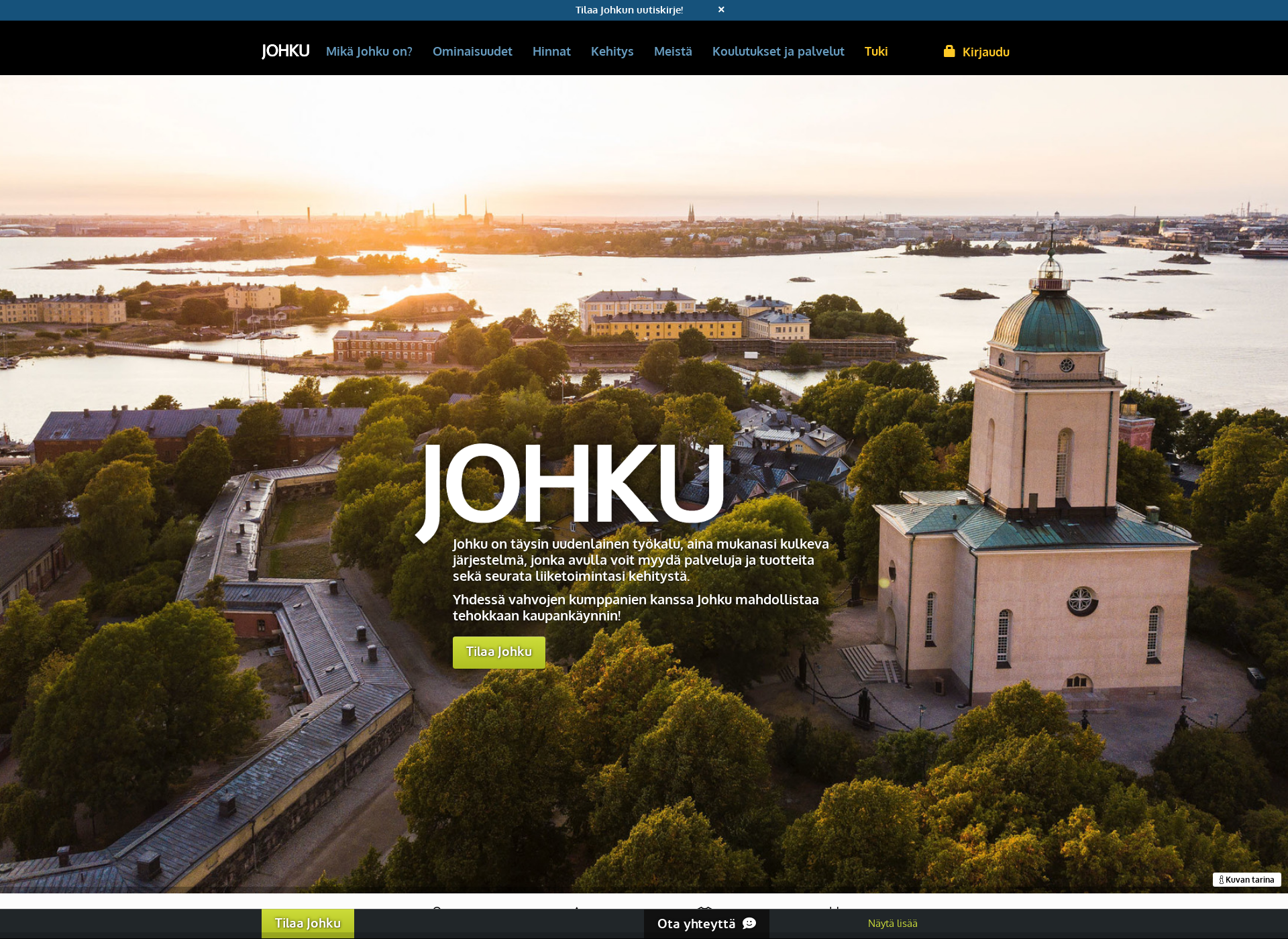 Skärmdump för iiris-in.fi