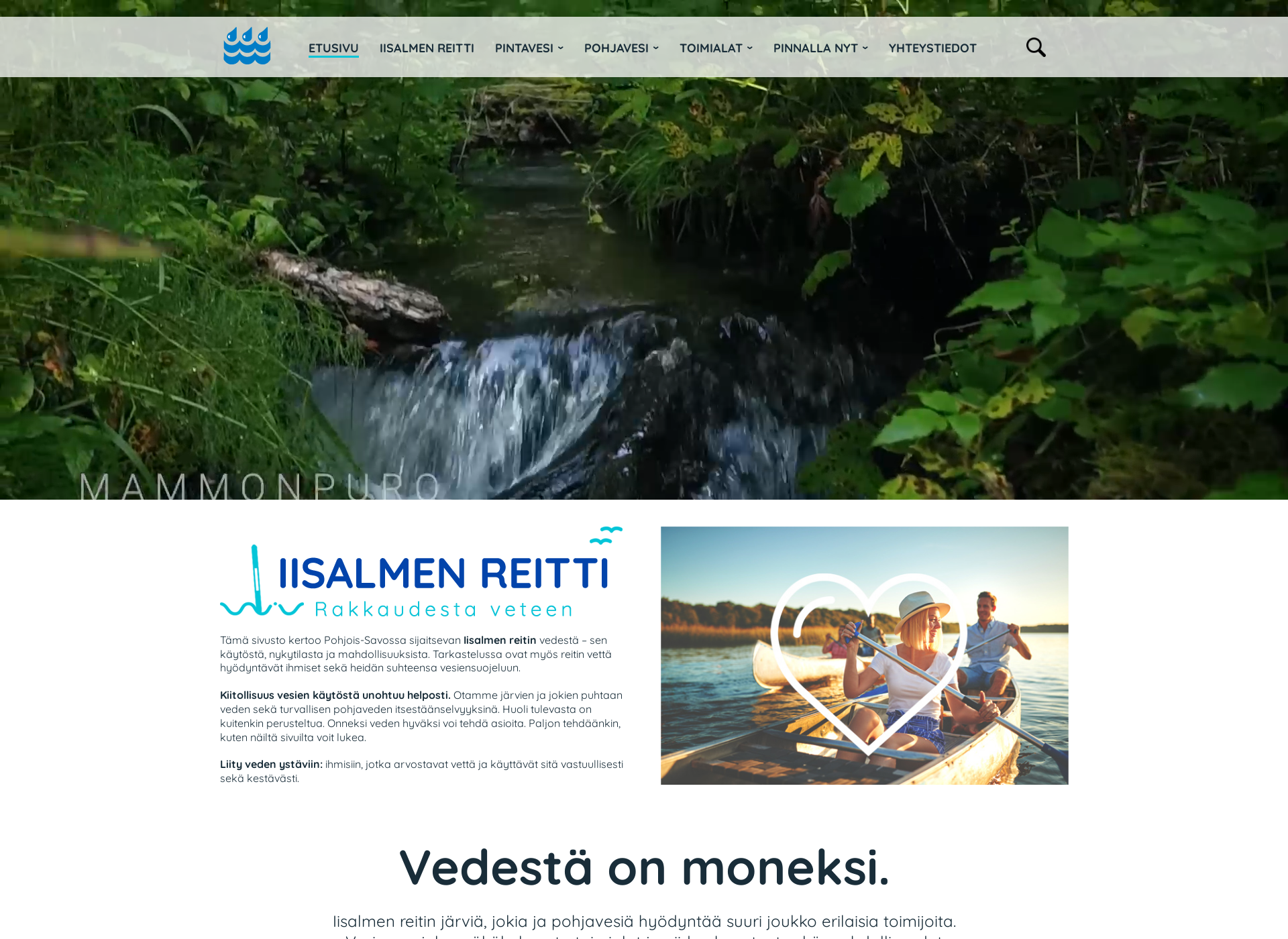 Screenshot for iisalmenreitti.fi