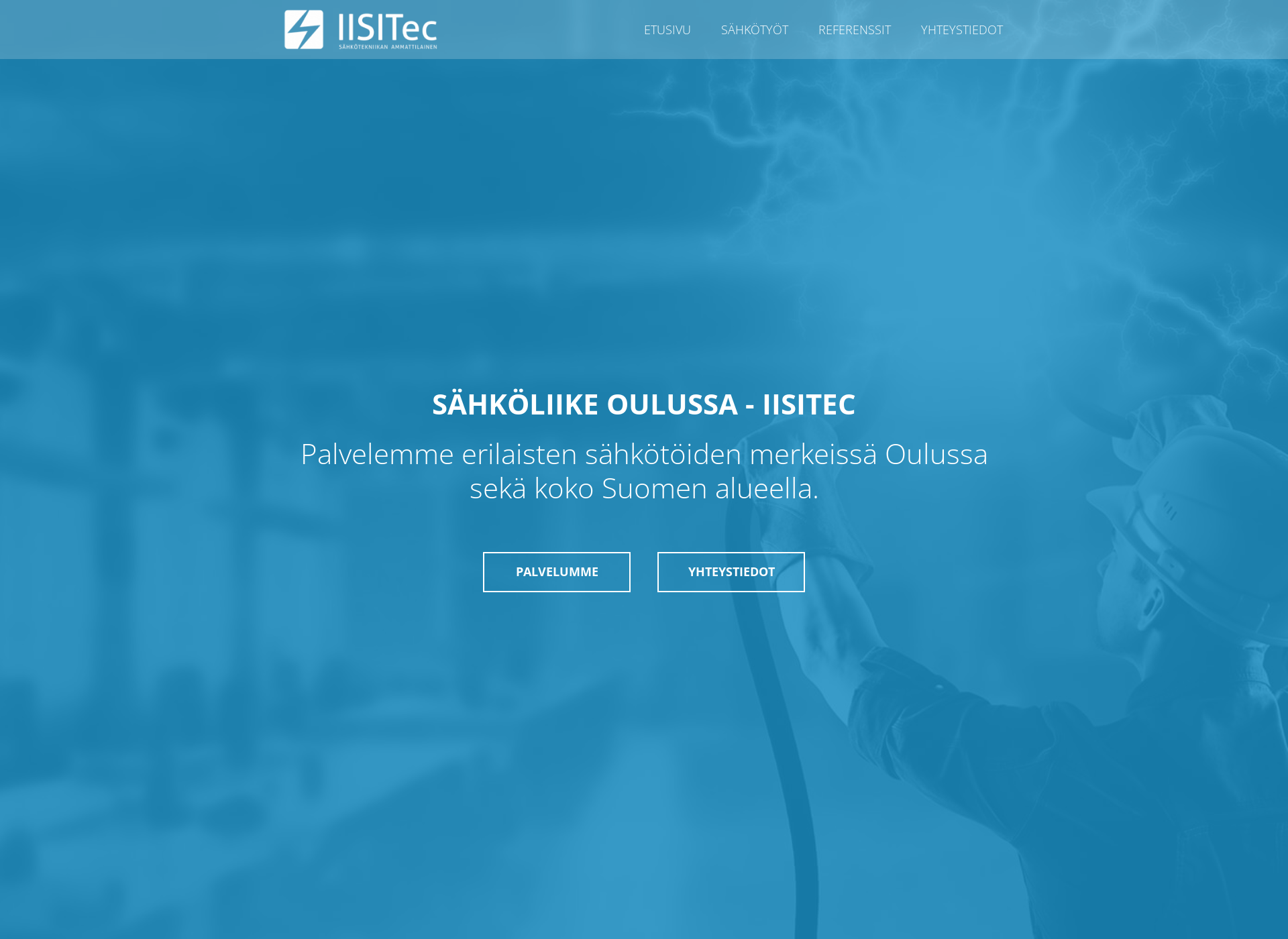 Skärmdump för iisitec.fi