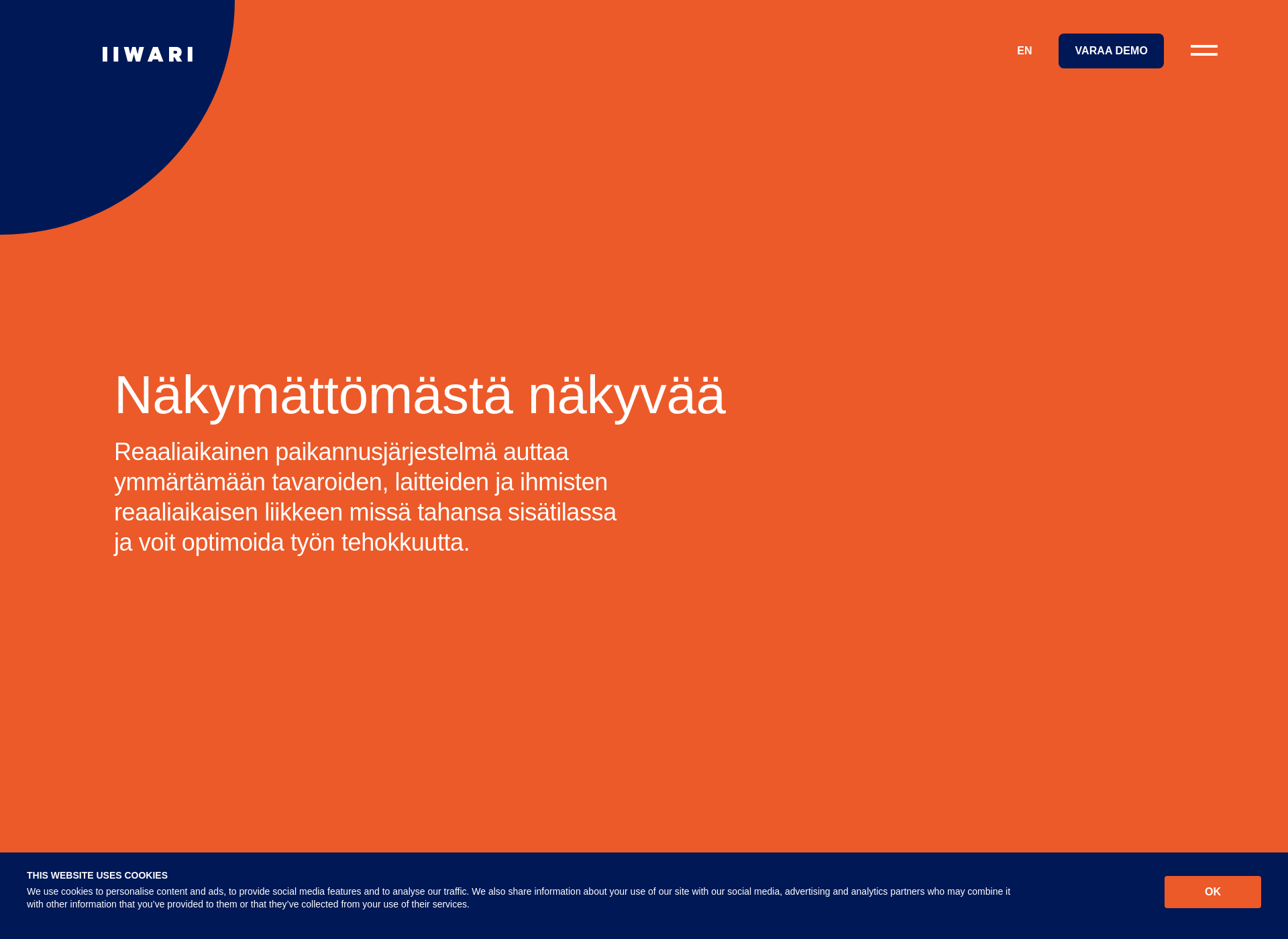 Screenshot for iiwari.fi