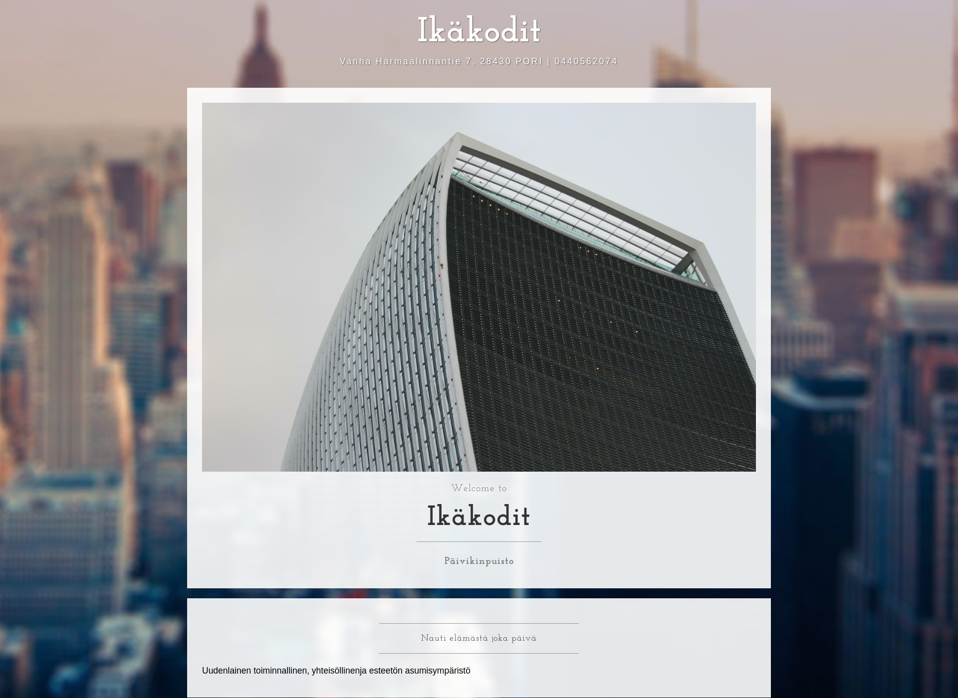 Screenshot for ikakodit.fi