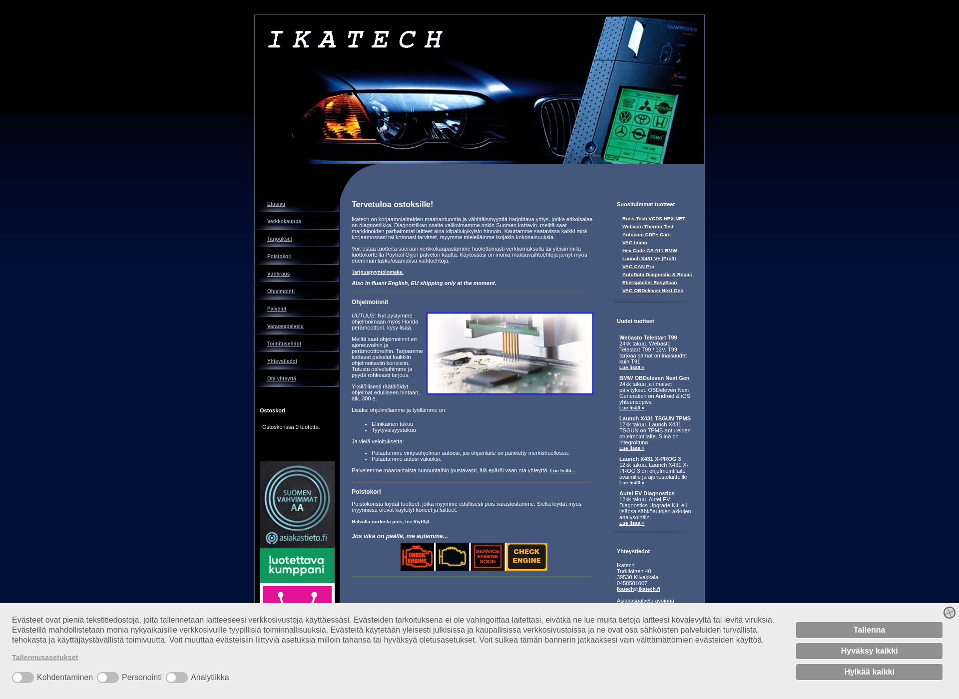 Skärmdump för ikatech.fi