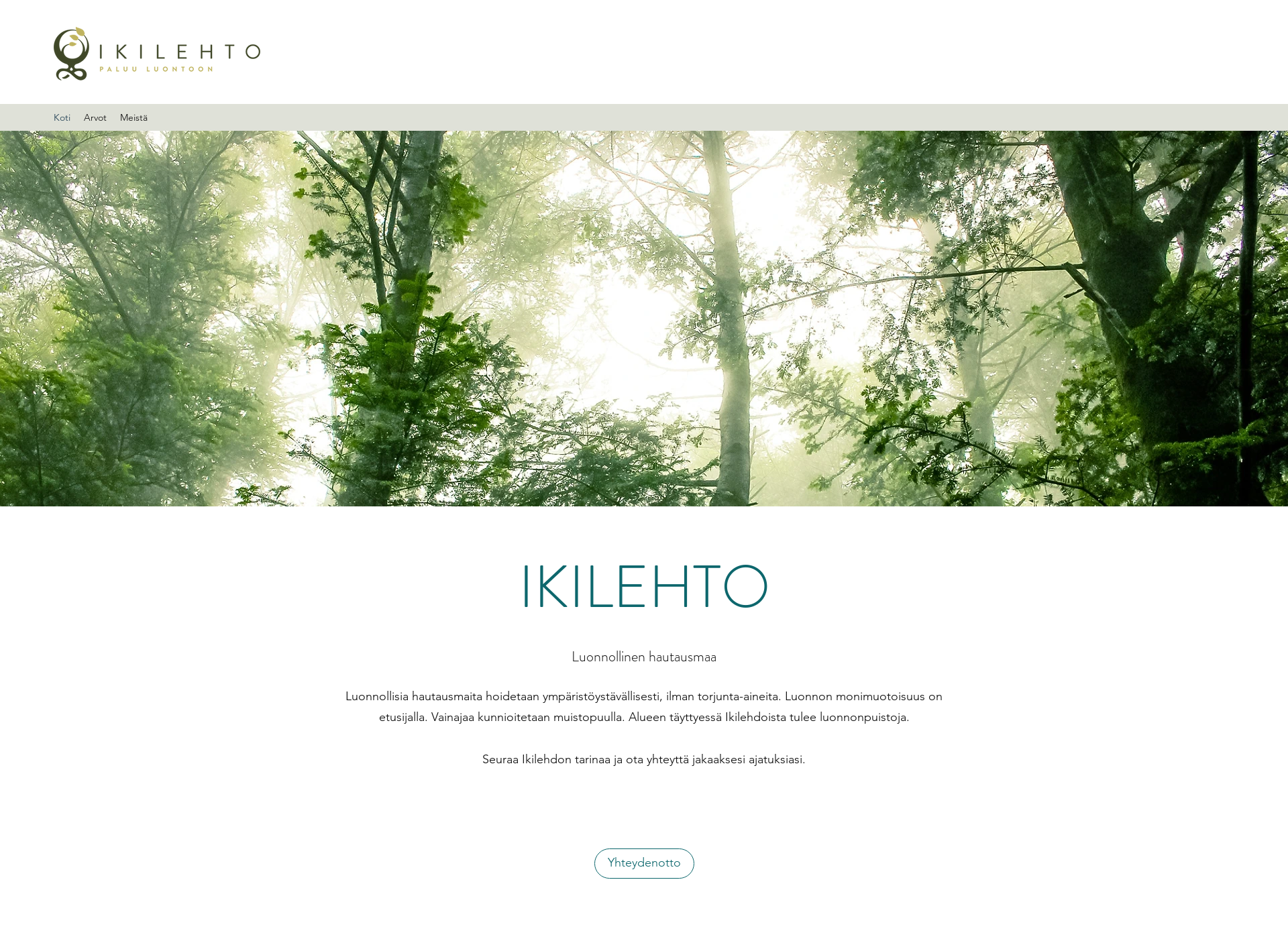 Screenshot for ikilehto.fi