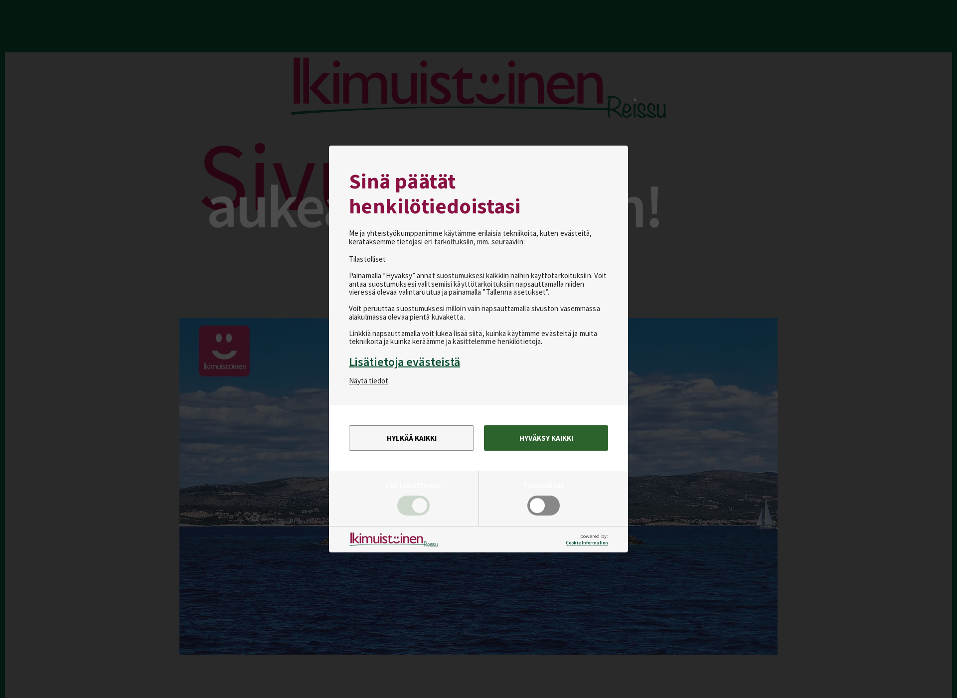 Skärmdump för ikimuistoinen.fi
