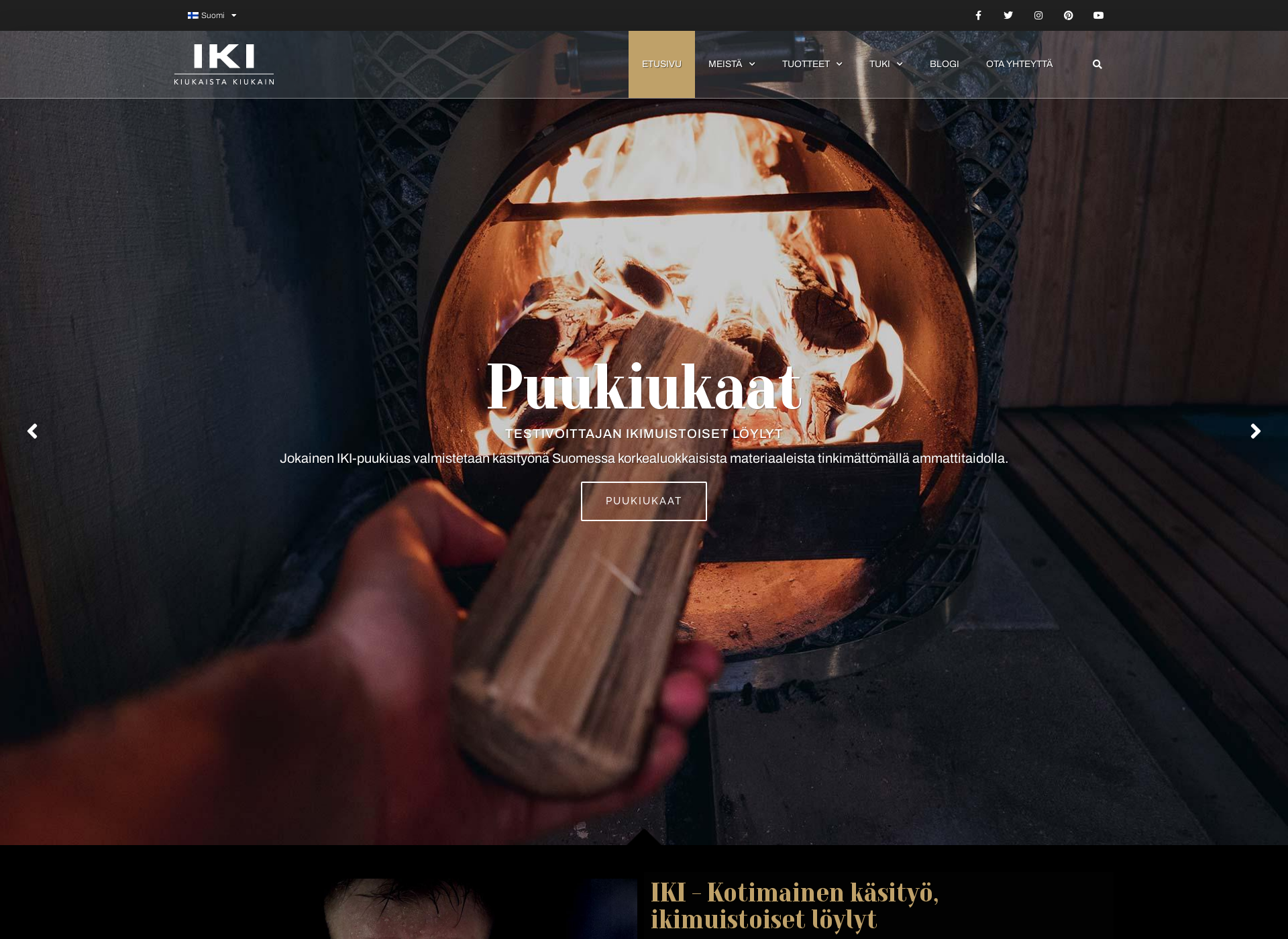 Screenshot for ikipiippu.fi