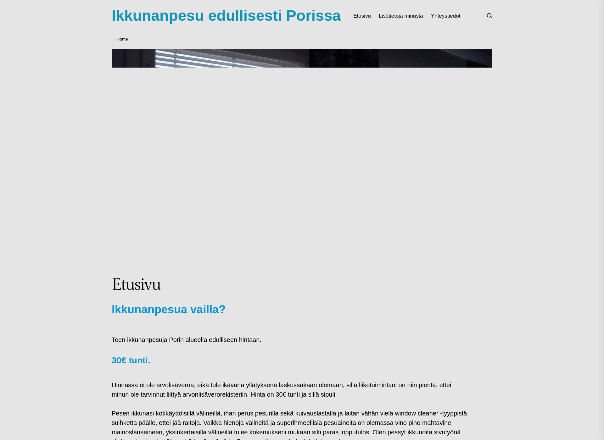 Screenshot for ikkunanpesupori.fi