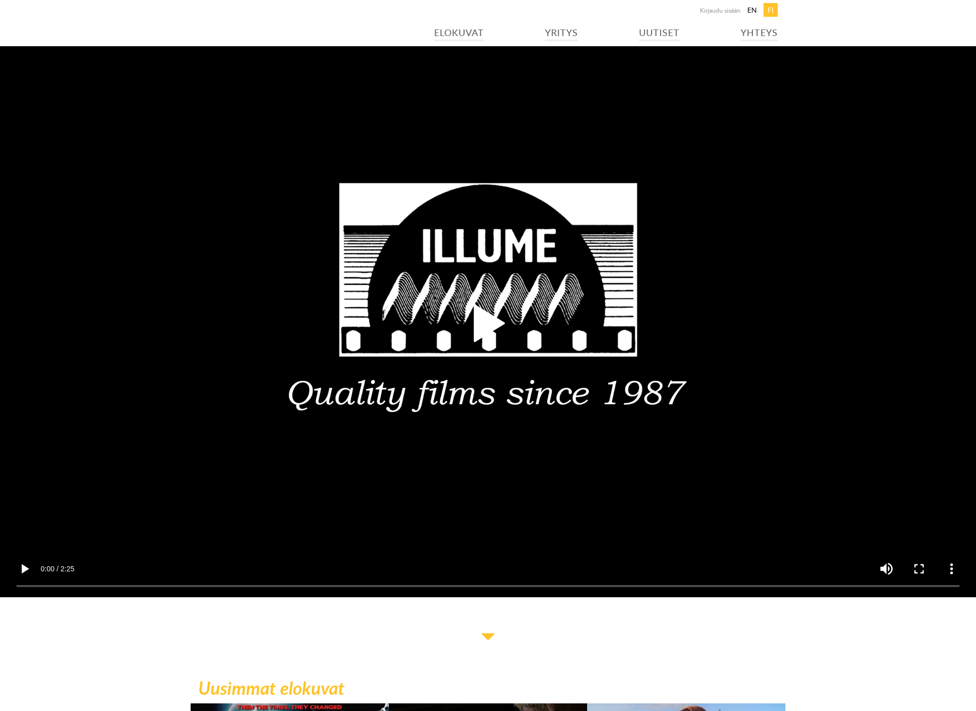 Screenshot for illume.fi