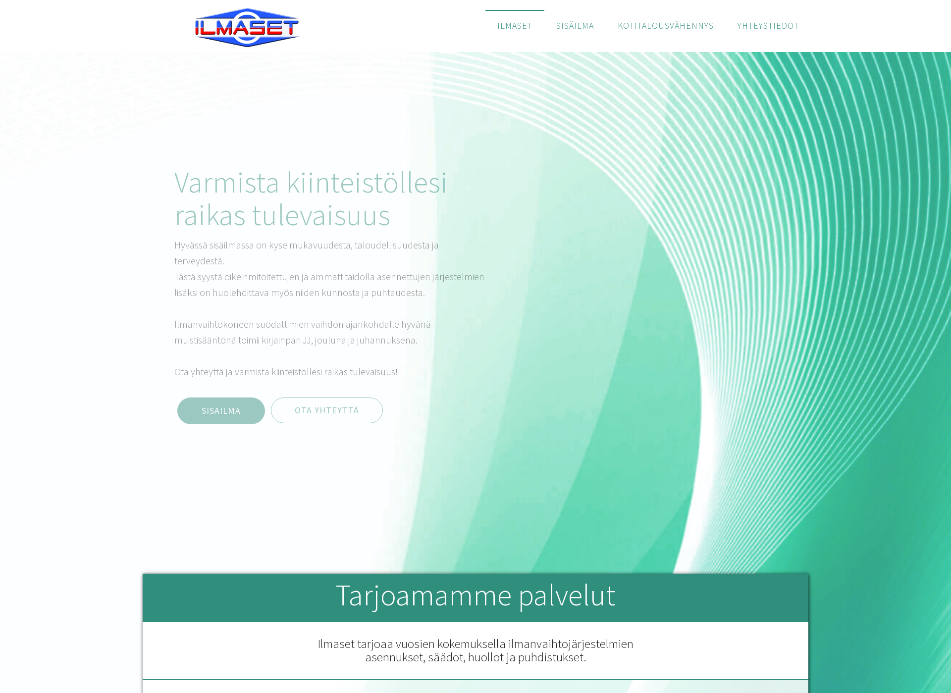 Screenshot for ilmaset.fi
