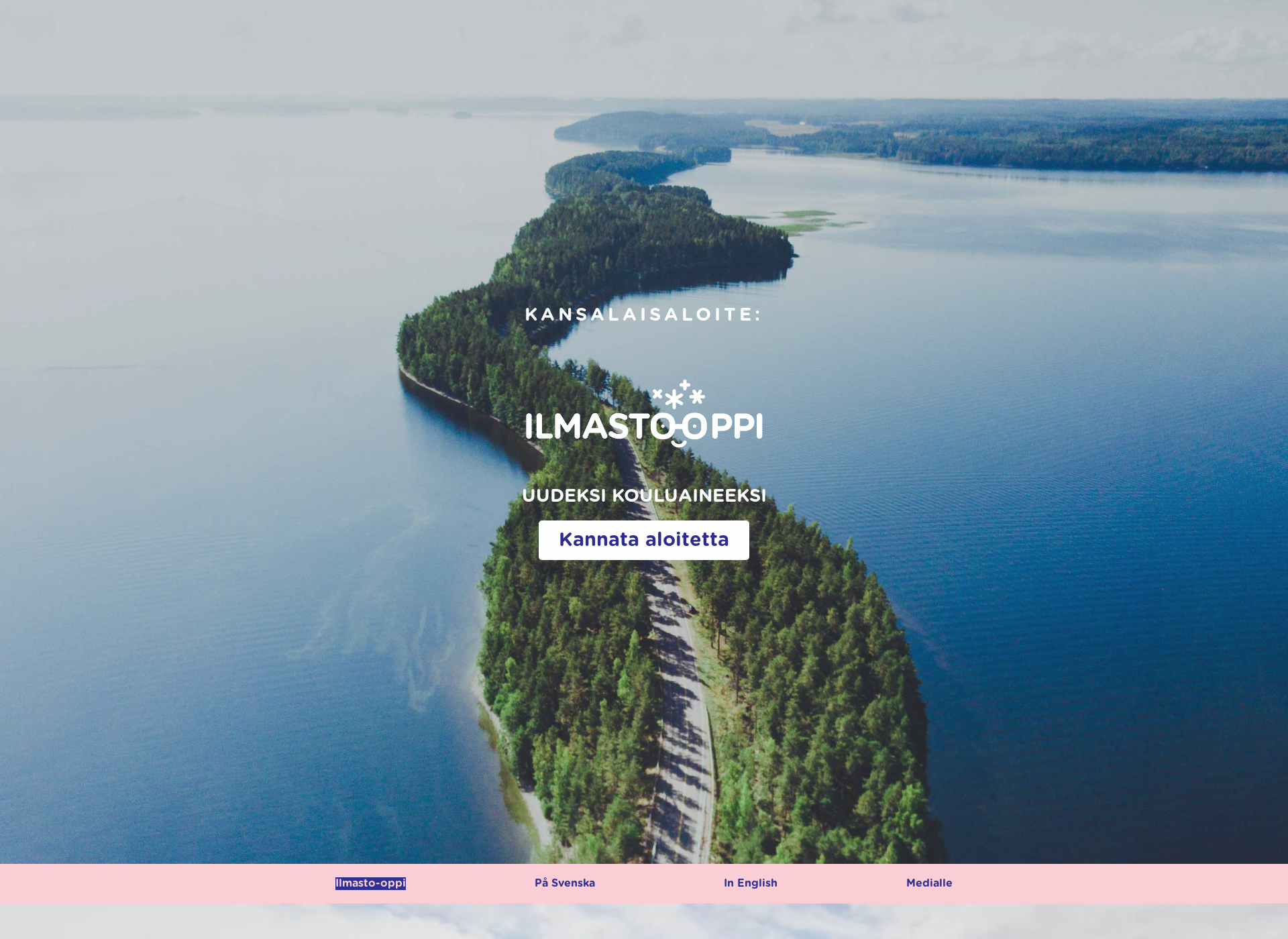 Screenshot for ilmasto-oppi.fi