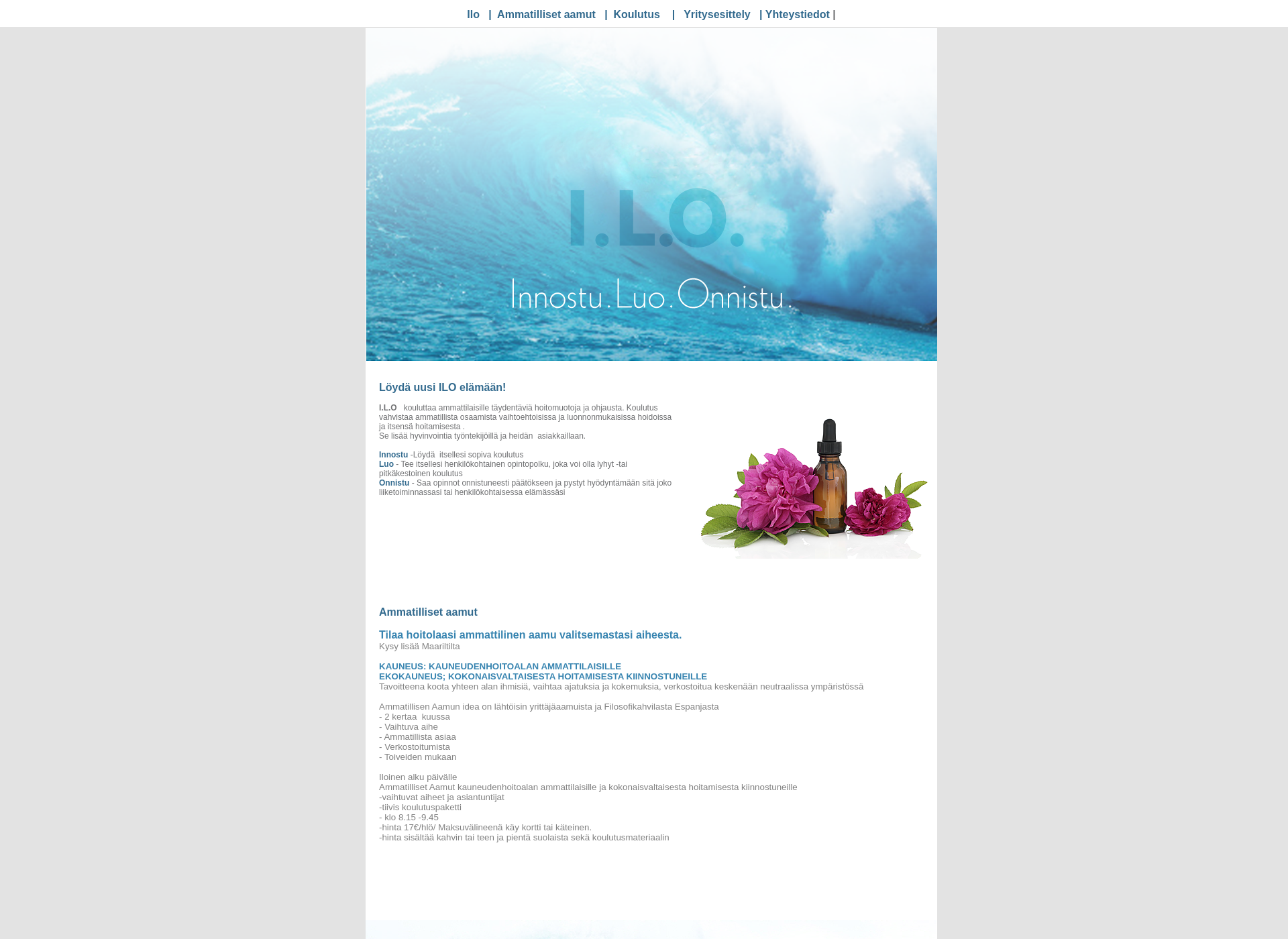 Screenshot for iloakatemia.fi