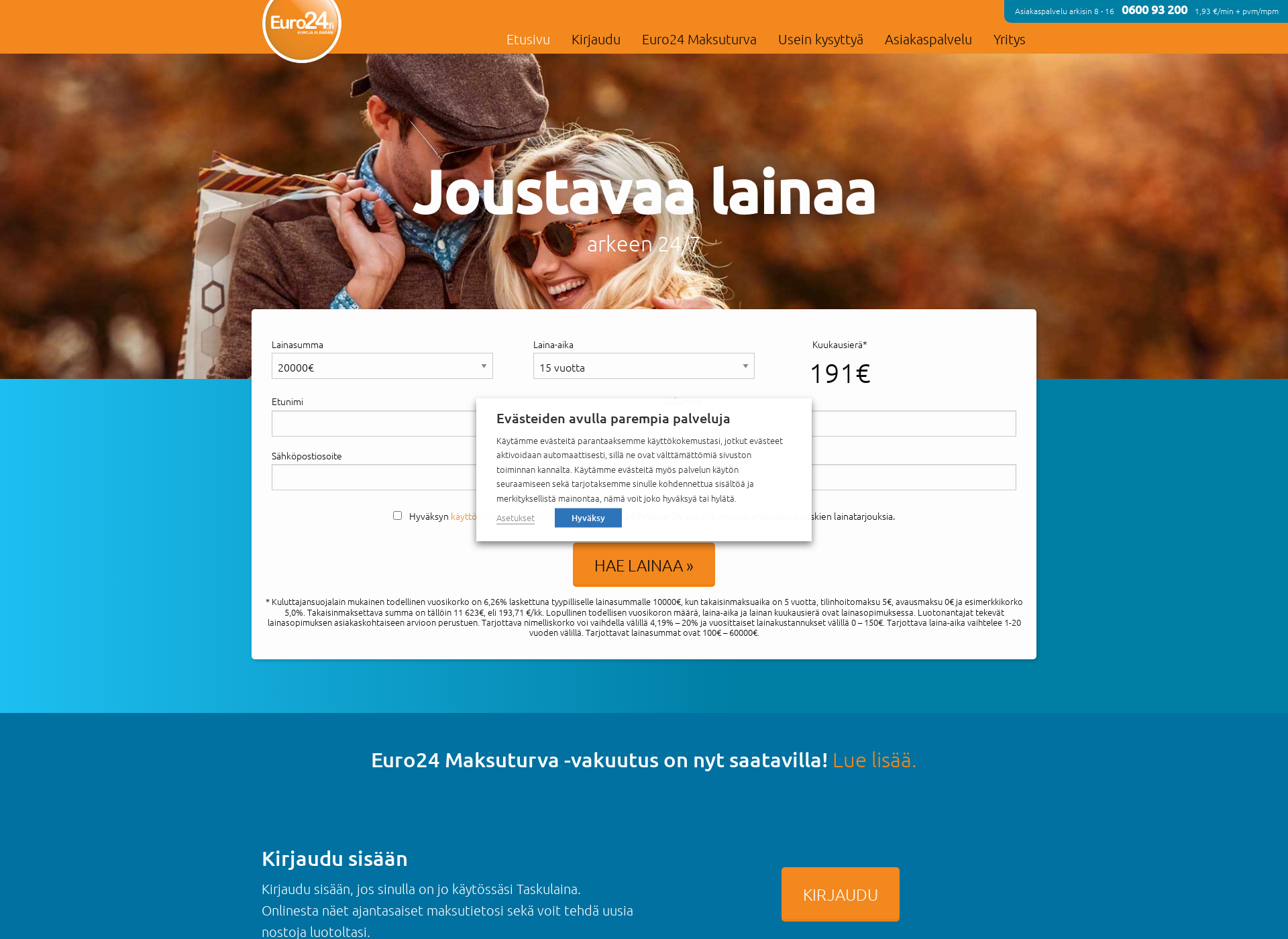 Screenshot for iloan.fi
