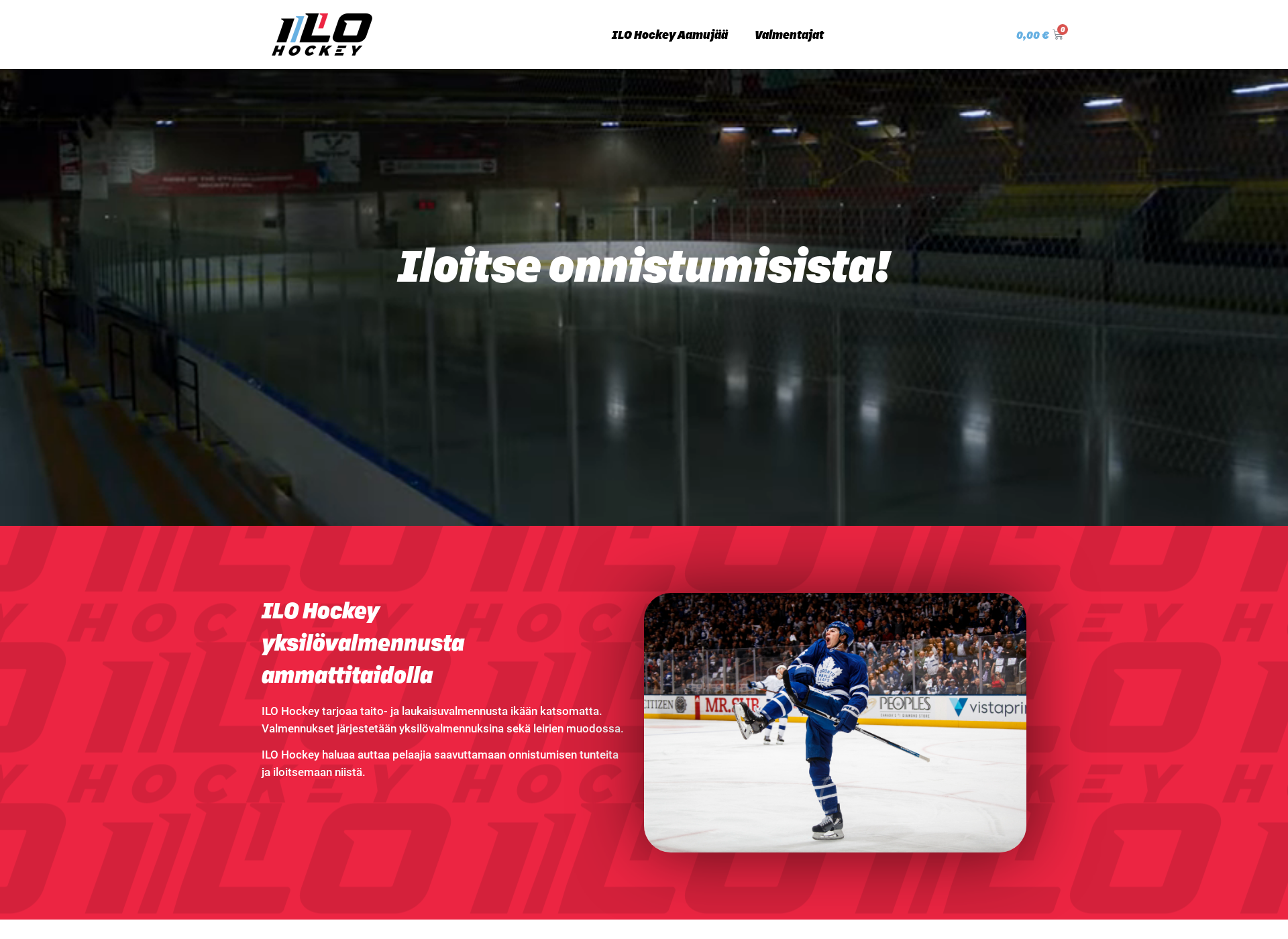 Näyttökuva ilohockey.fi