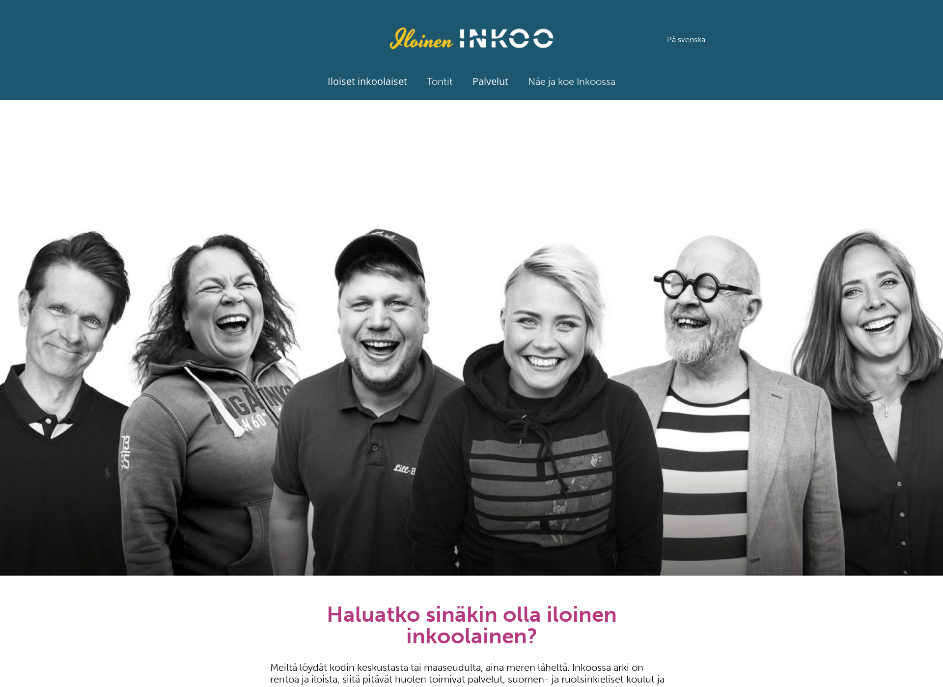 Screenshot for iloineninkoo.fi
