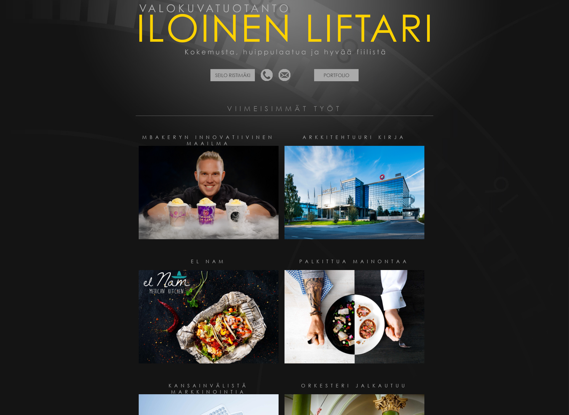 Screenshot for iloinenliftari.fi