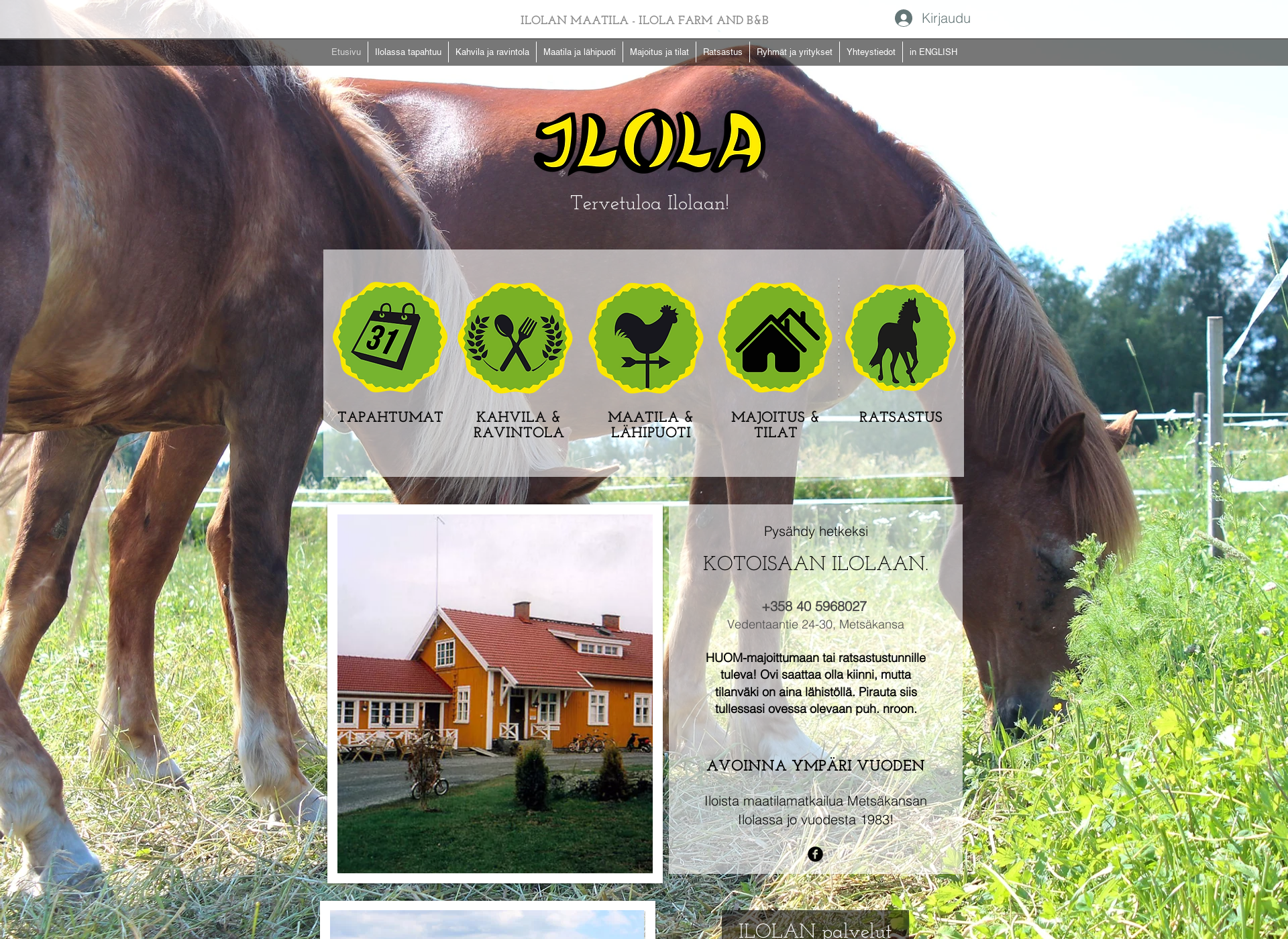 Screenshot for ilolanmaatila.fi