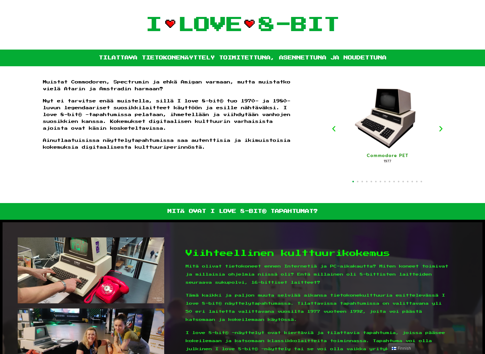 Screenshot for ilove8bit.fi