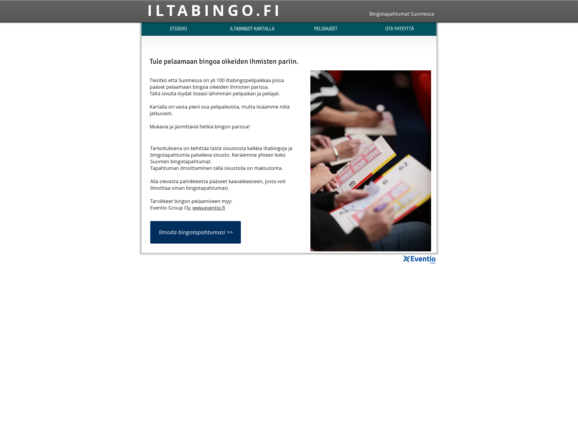 Screenshot for iltabingo.fi
