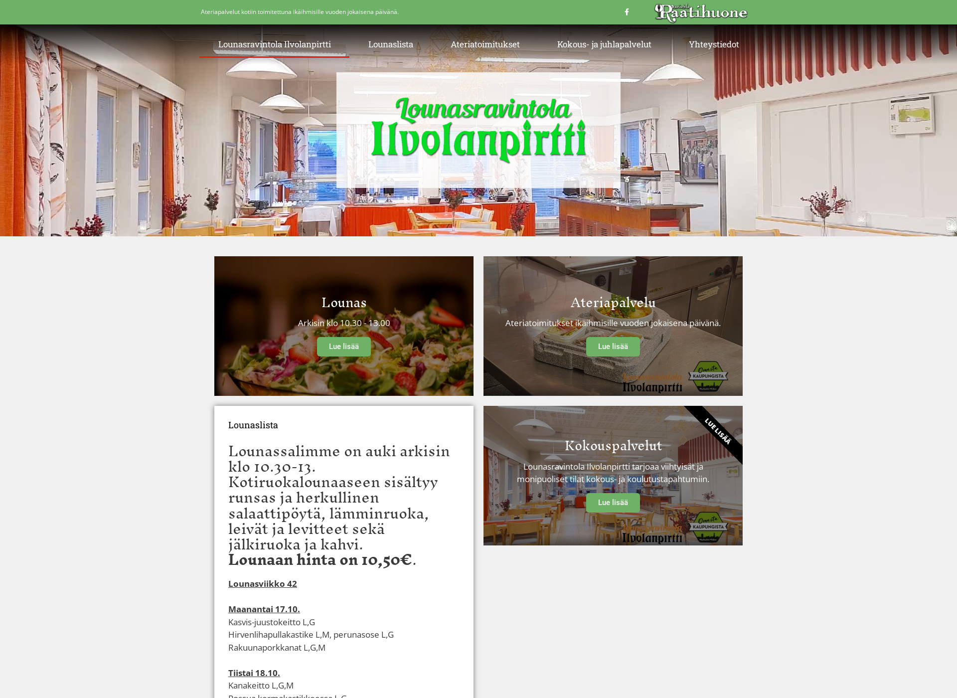 Screenshot for ilvolanpirtti.fi