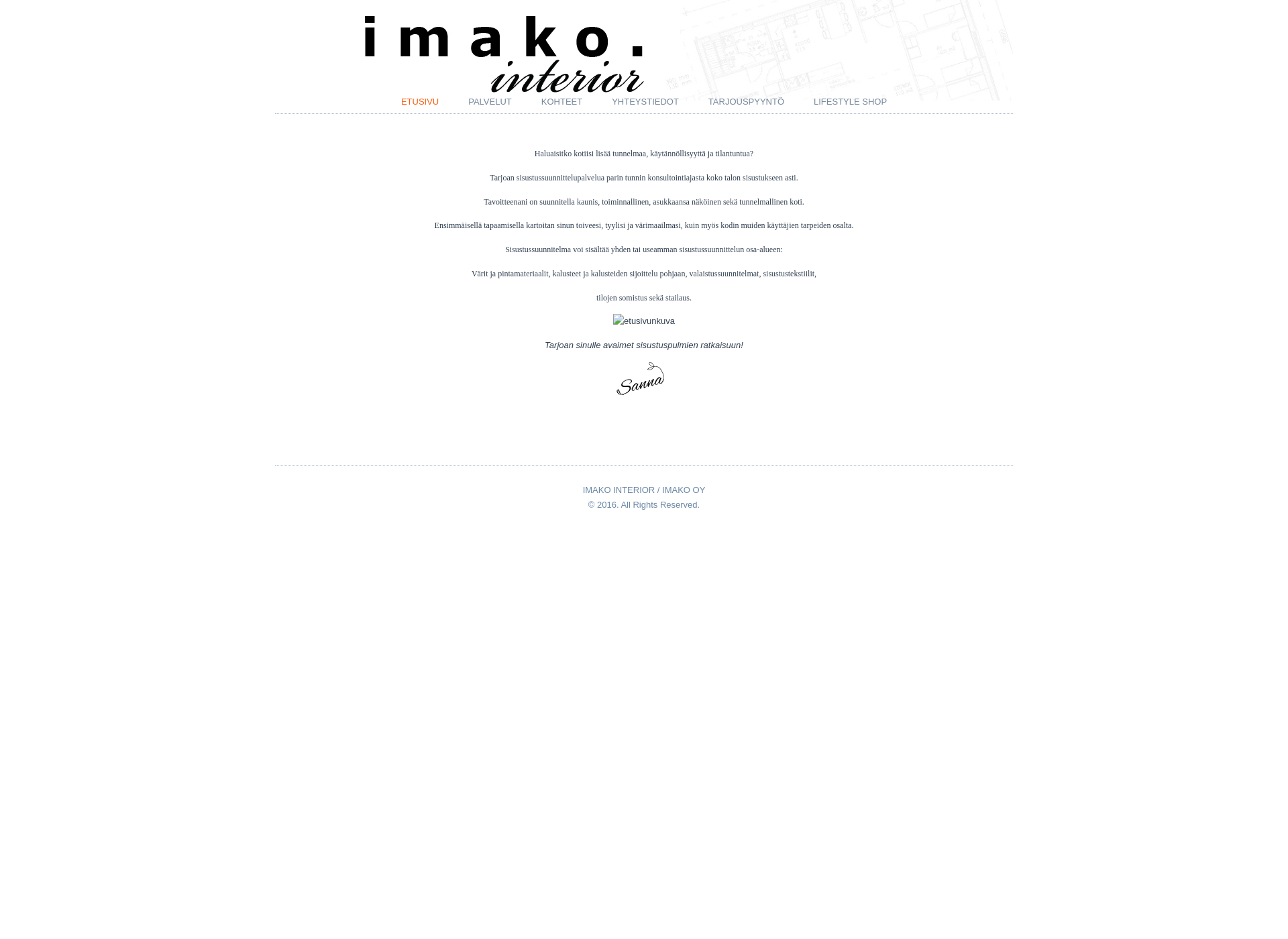 Screenshot for imako.fi