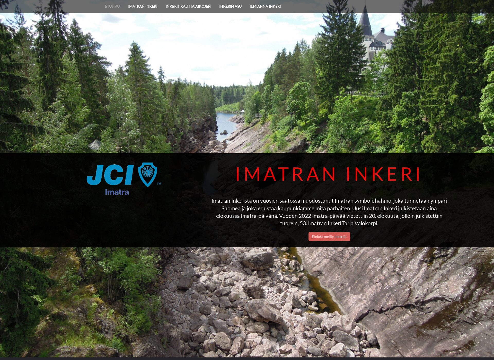 Screenshot for imatraninkeri.fi