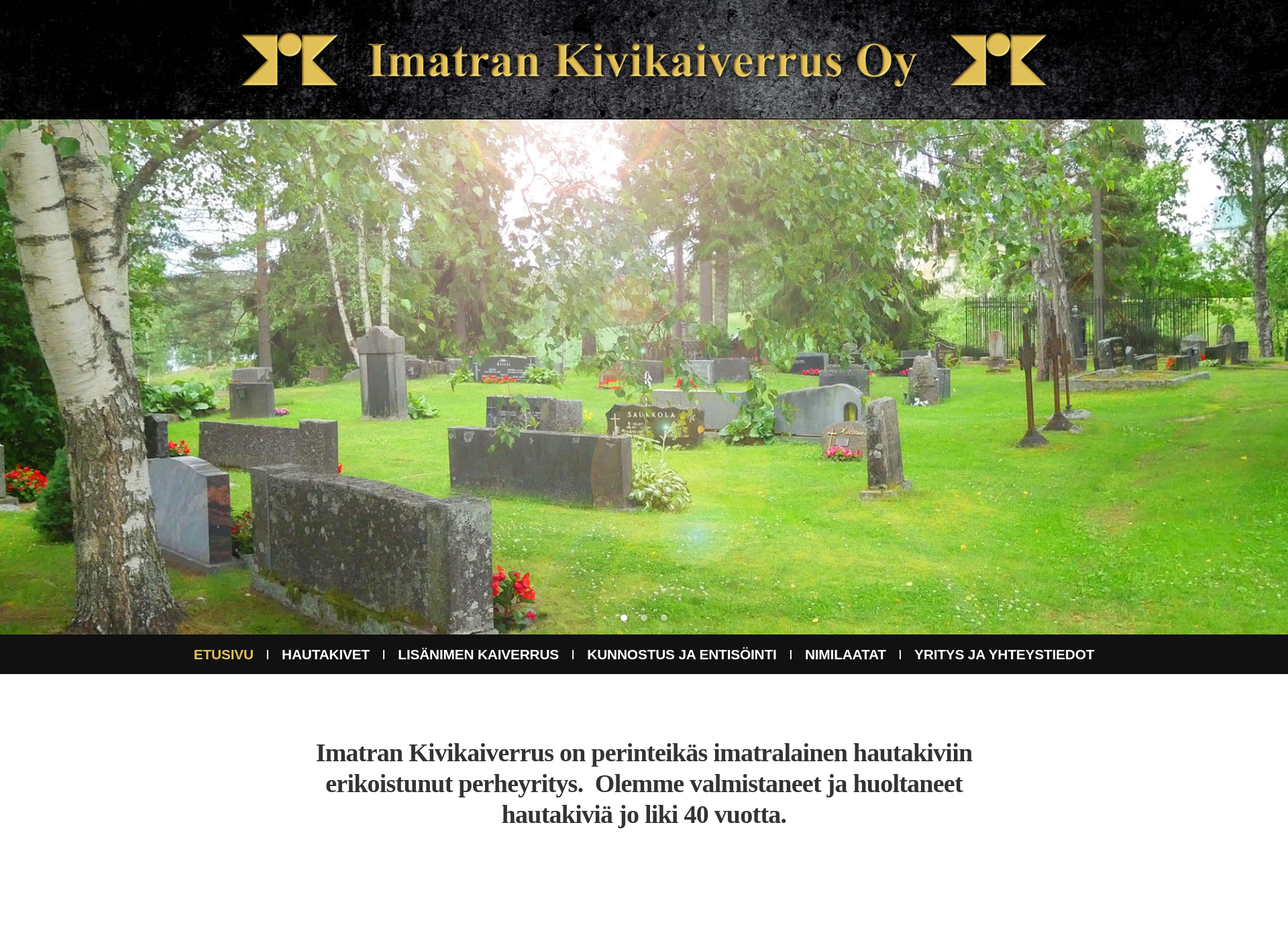Screenshot for imatrankivikaiverrus.fi