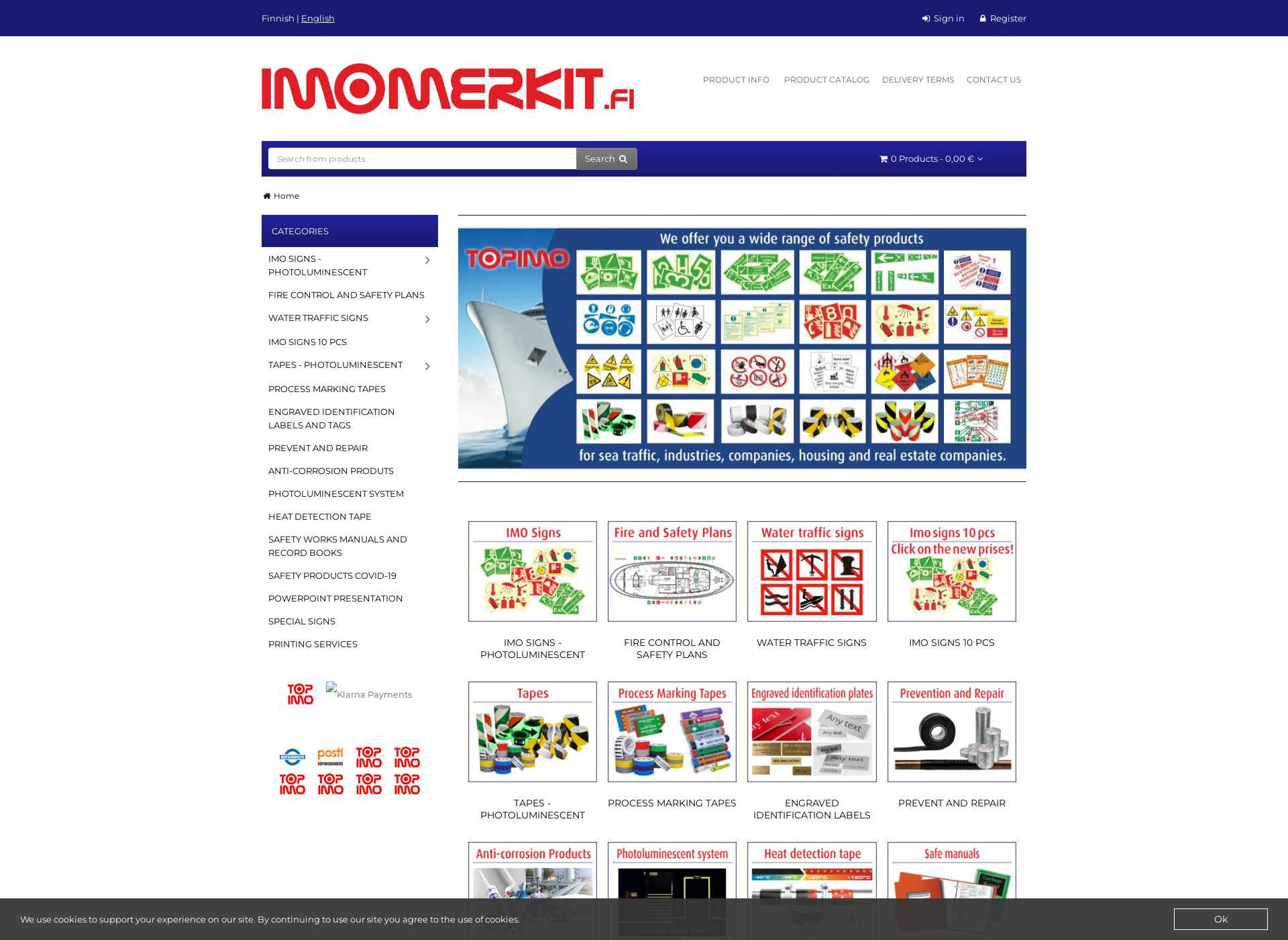 Screenshot for imomerkit.fi