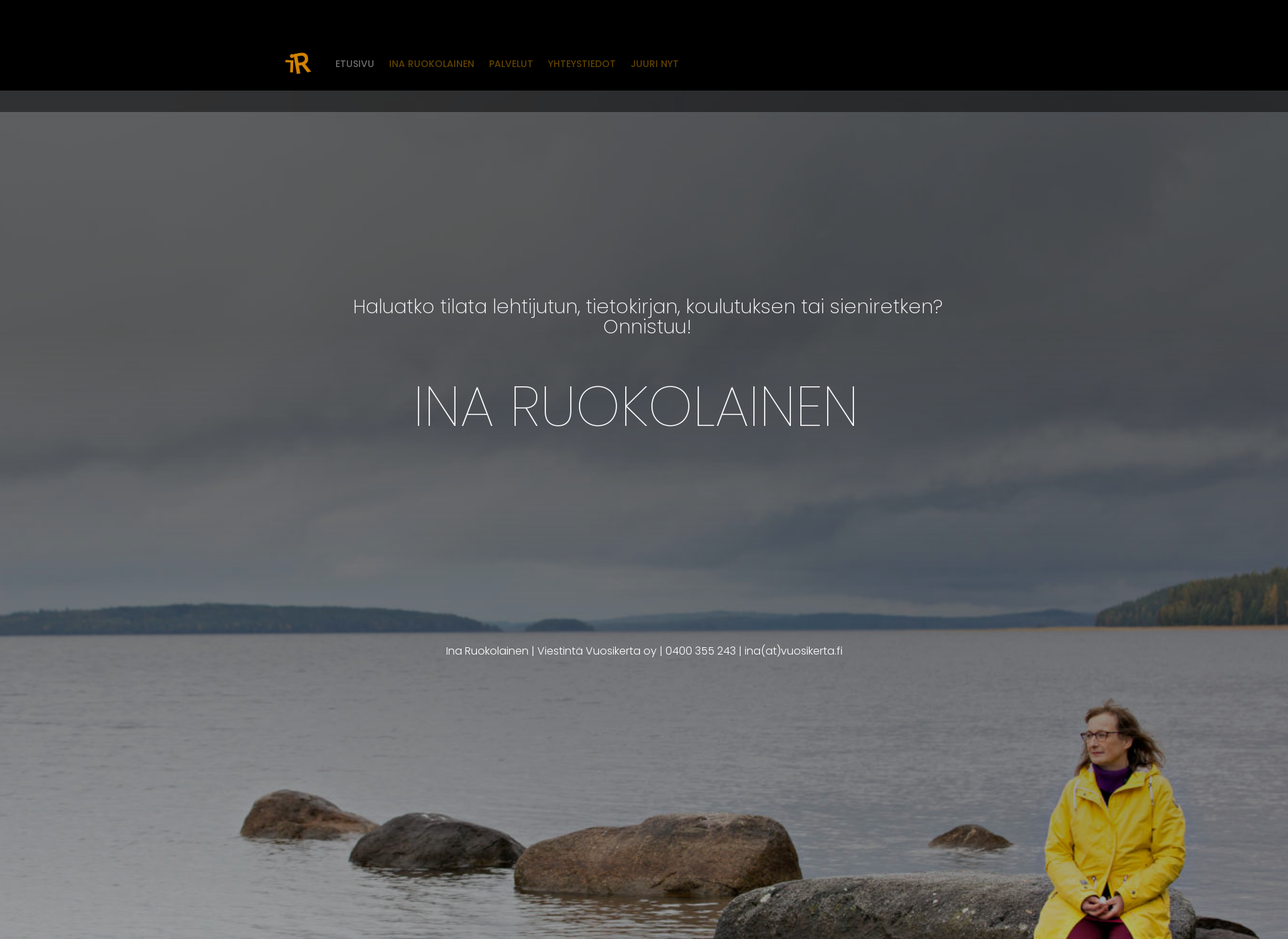 Skärmdump för inaruokolainen.fi
