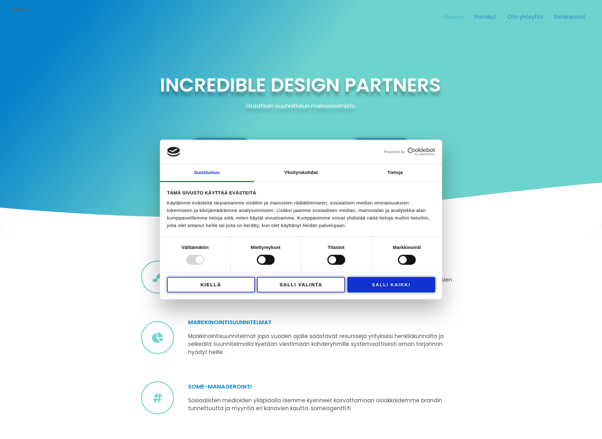 Skärmdump för incredibledesignpartners.com