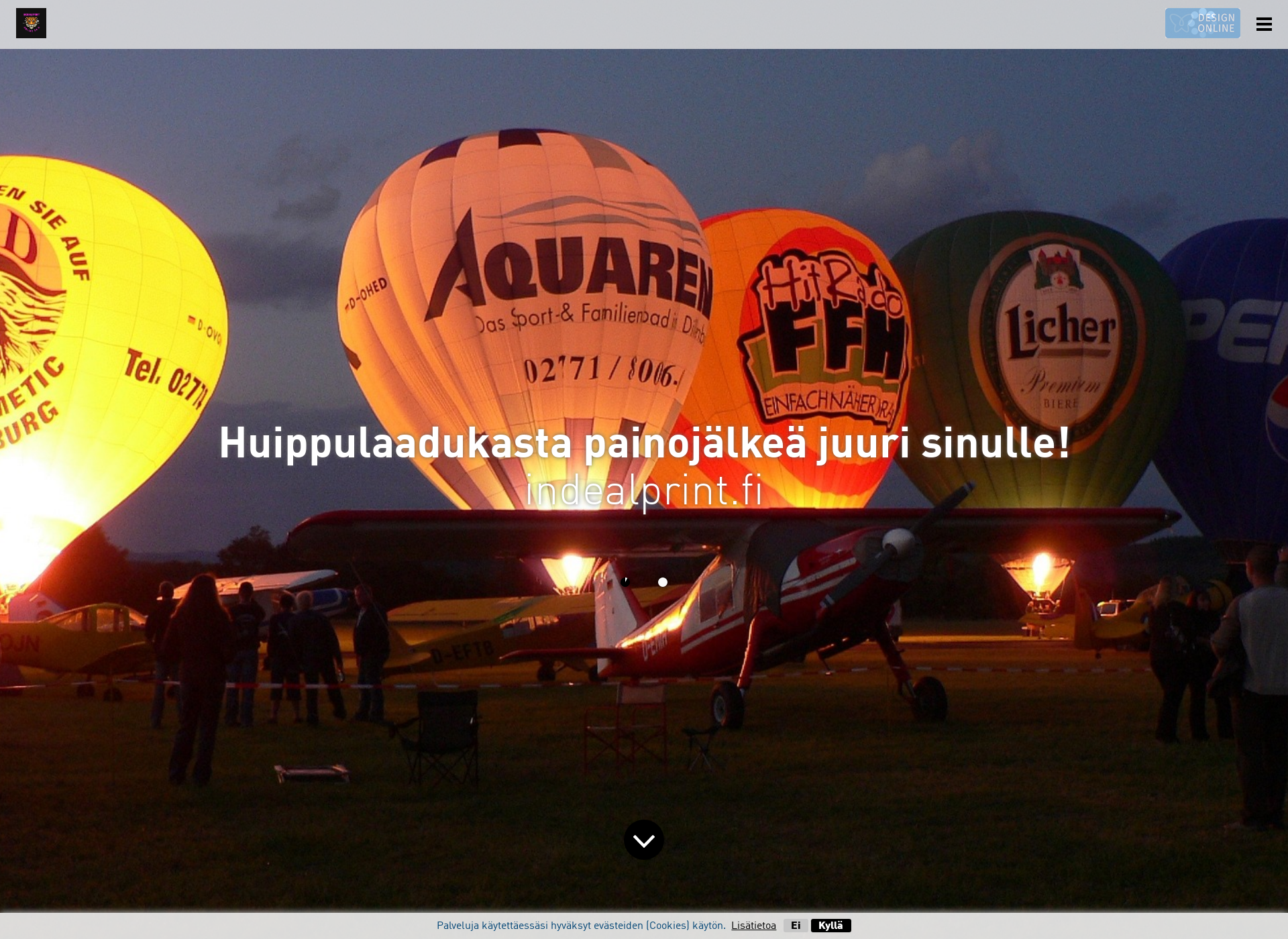 Screenshot for indealprint.fi