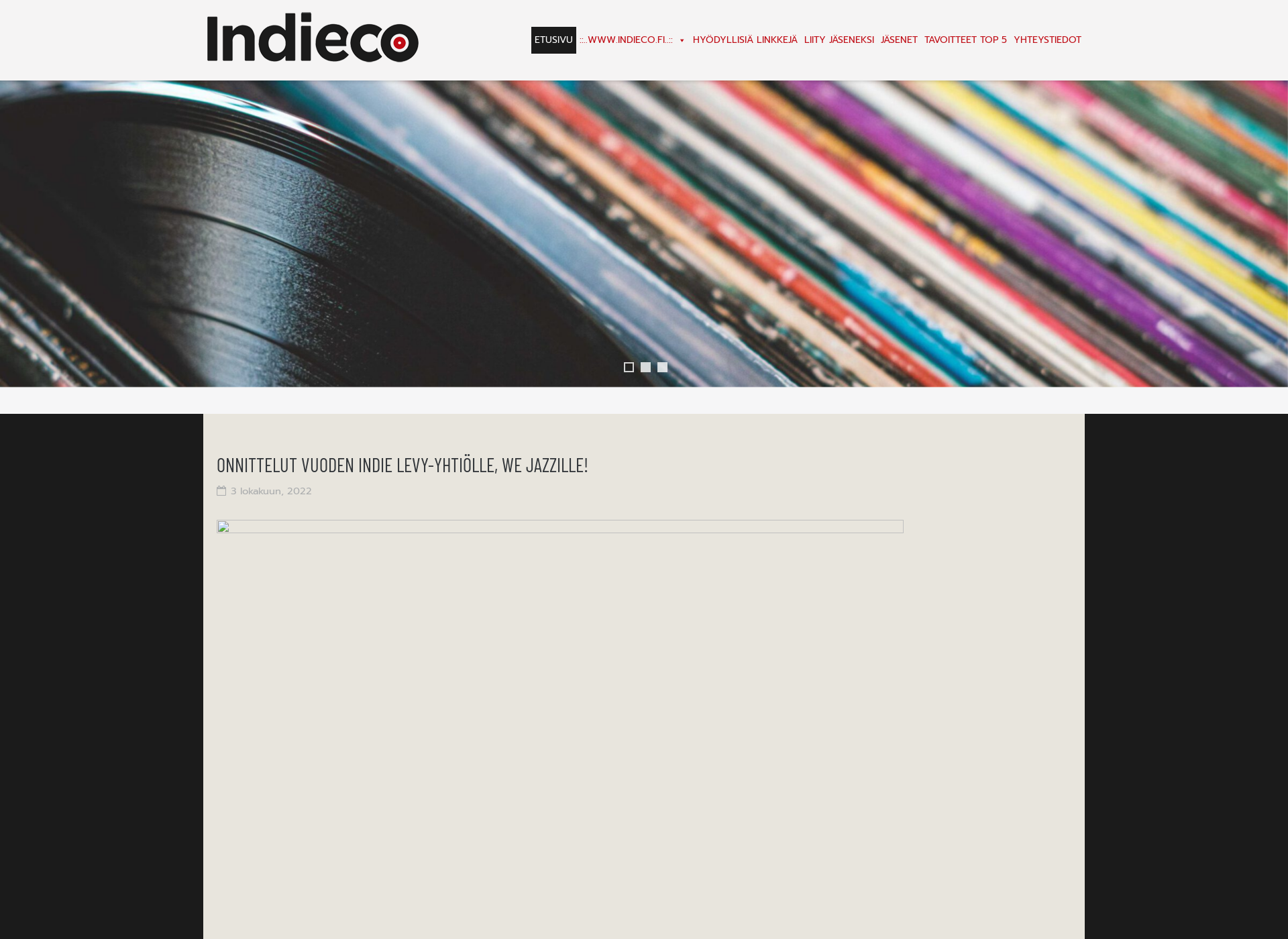 Screenshot for indieco.fi