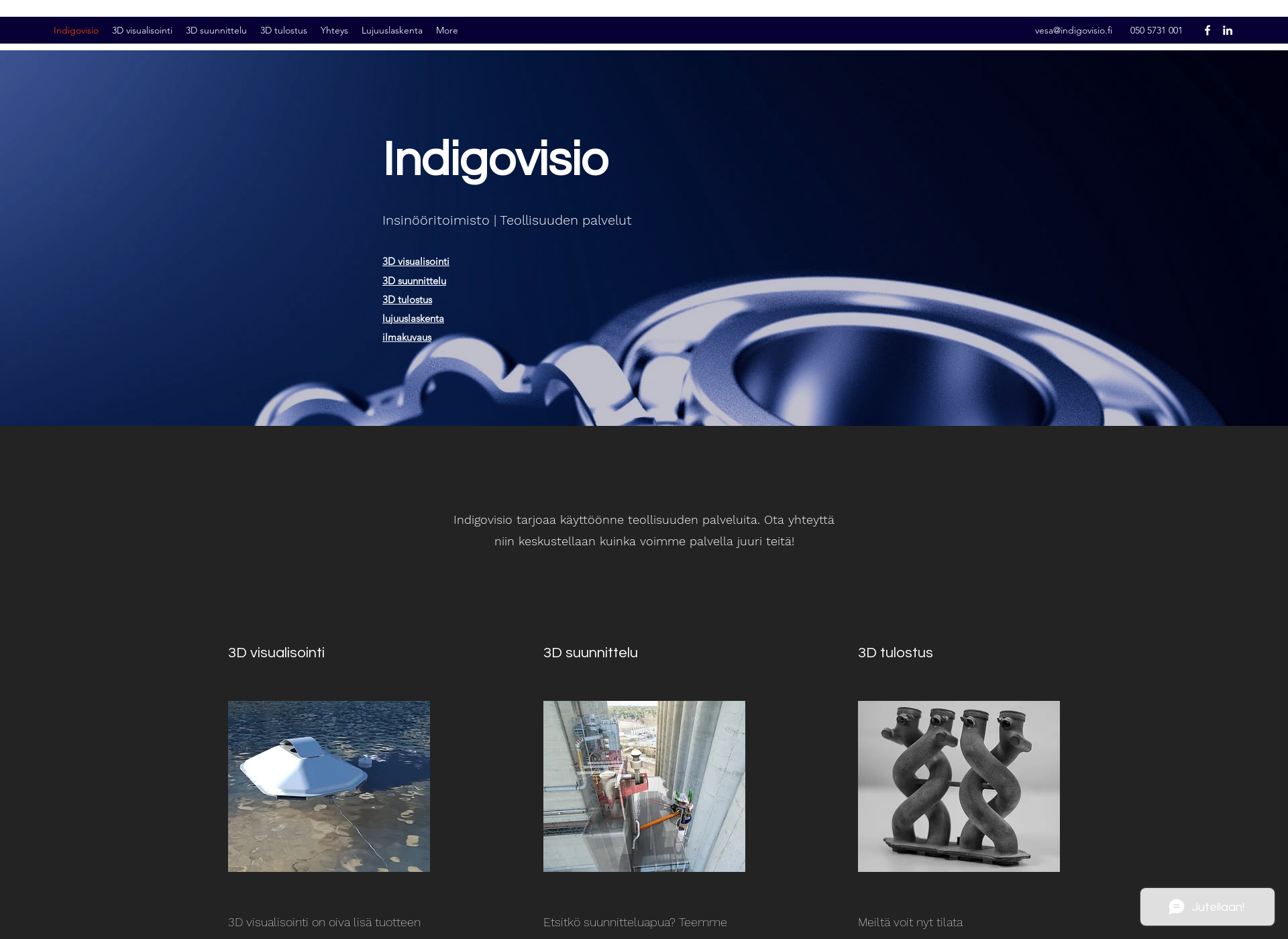 Screenshot for indigovisio.fi